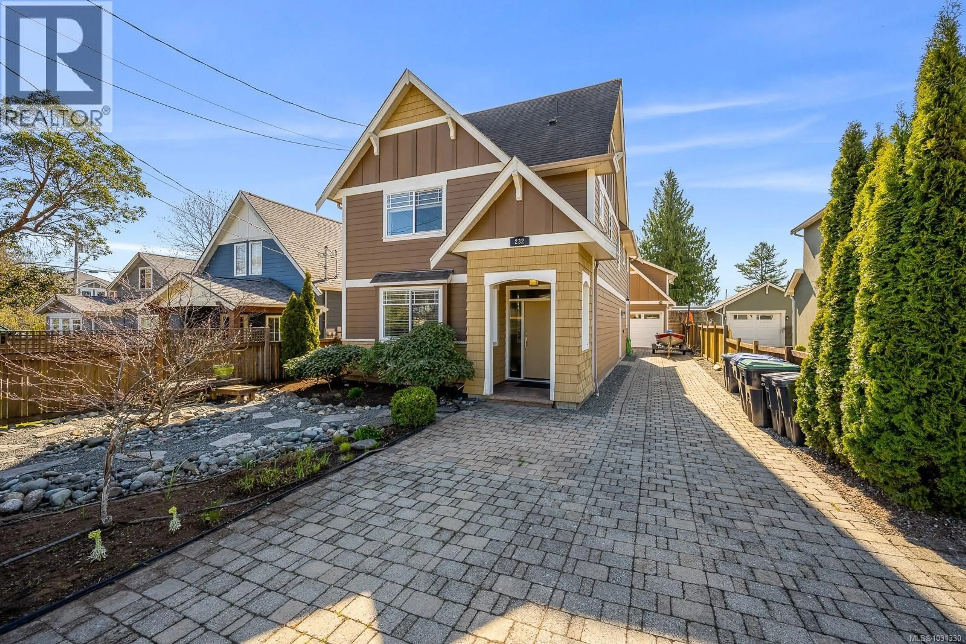 Home with brick exterior material, street for 232 2ND STREET, Courtenay British Columbia V9N1B7