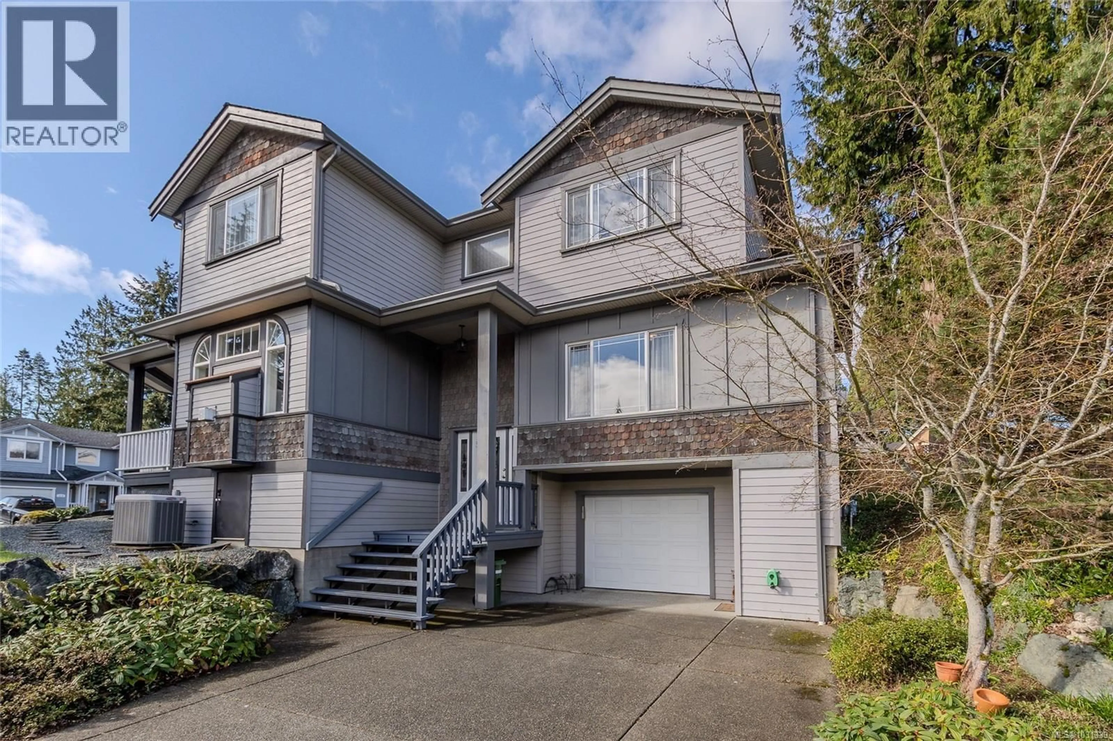 Home with vinyl exterior material, street for 5992 STONEHAVEN DRIVE, Duncan British Columbia V9L0A2