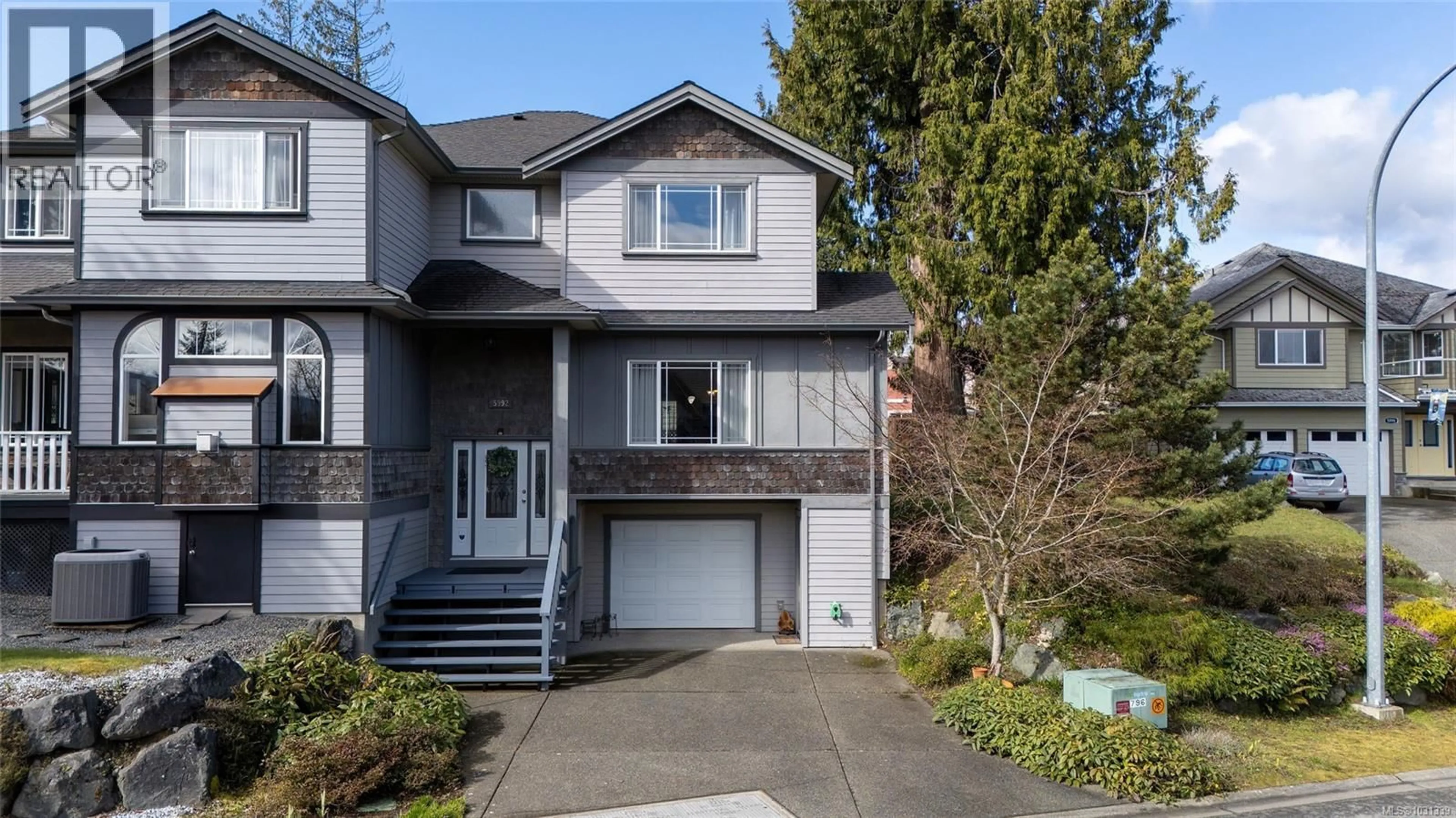 Home with vinyl exterior material, street for 5992 STONEHAVEN DRIVE, Duncan British Columbia V9L0A2