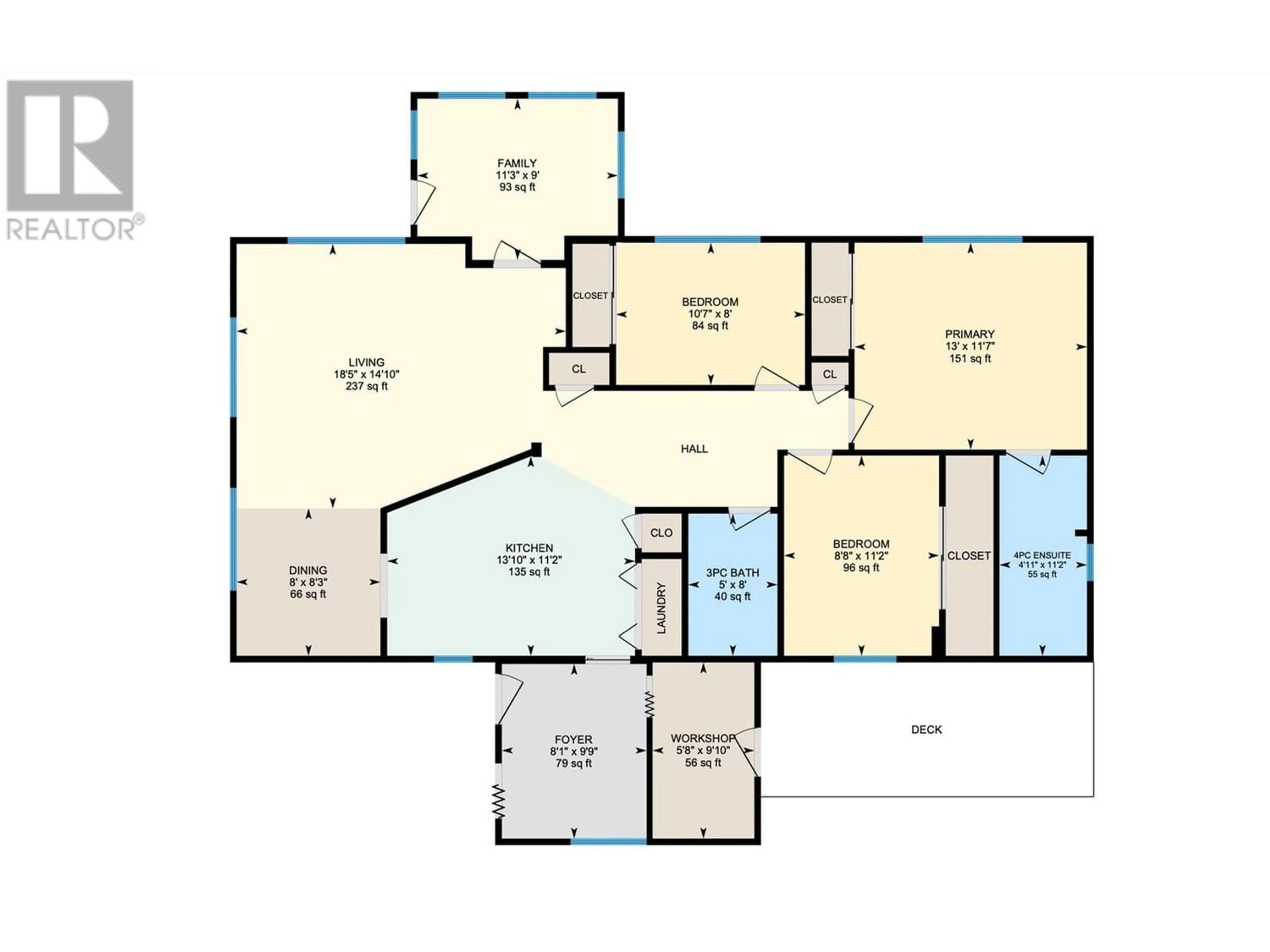 Floor plan for 1880 Old Boucherie Road Unit# 141, West Kelowna British Columbia V4T1Z3