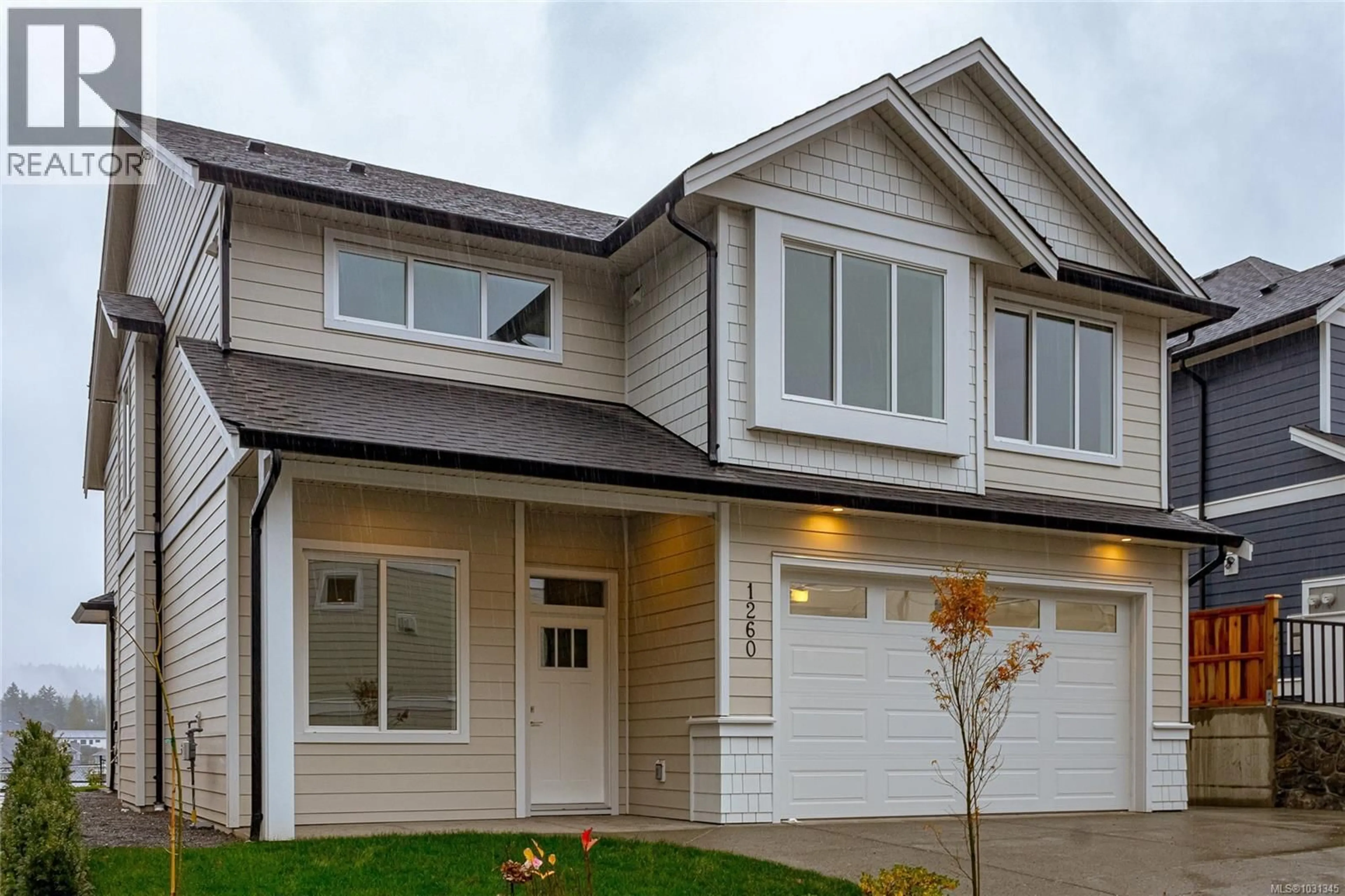 Home with vinyl exterior material, street for 1260 ASHMORE TERRACE, Langford British Columbia V9C0S6