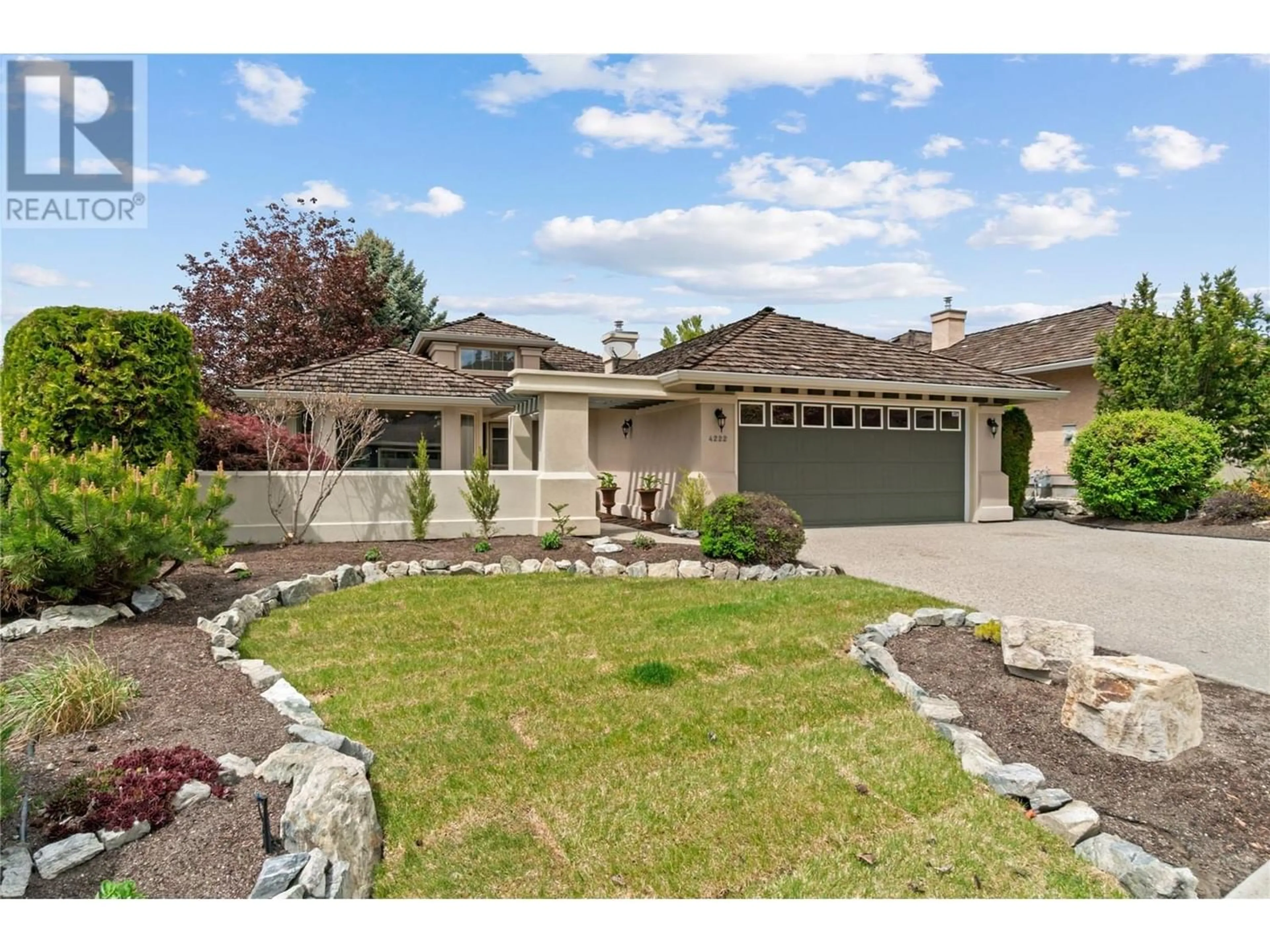 Frontside or backside of a home for 4222 Gallaghers Crescent, Kelowna British Columbia V1W3Z9