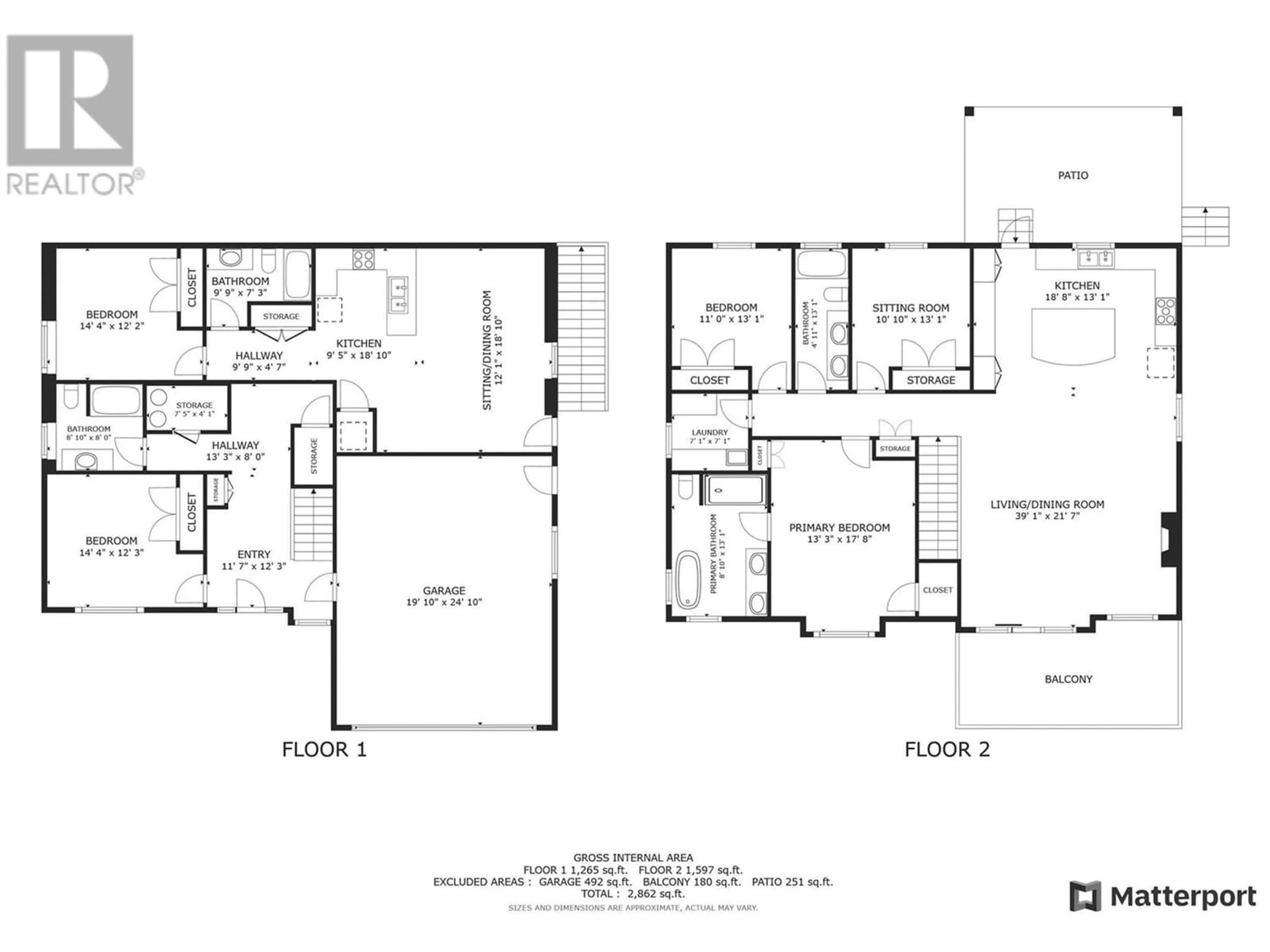 Floor plan for 1680 9 Street SE, Salmon Arm British Columbia V1E0B2