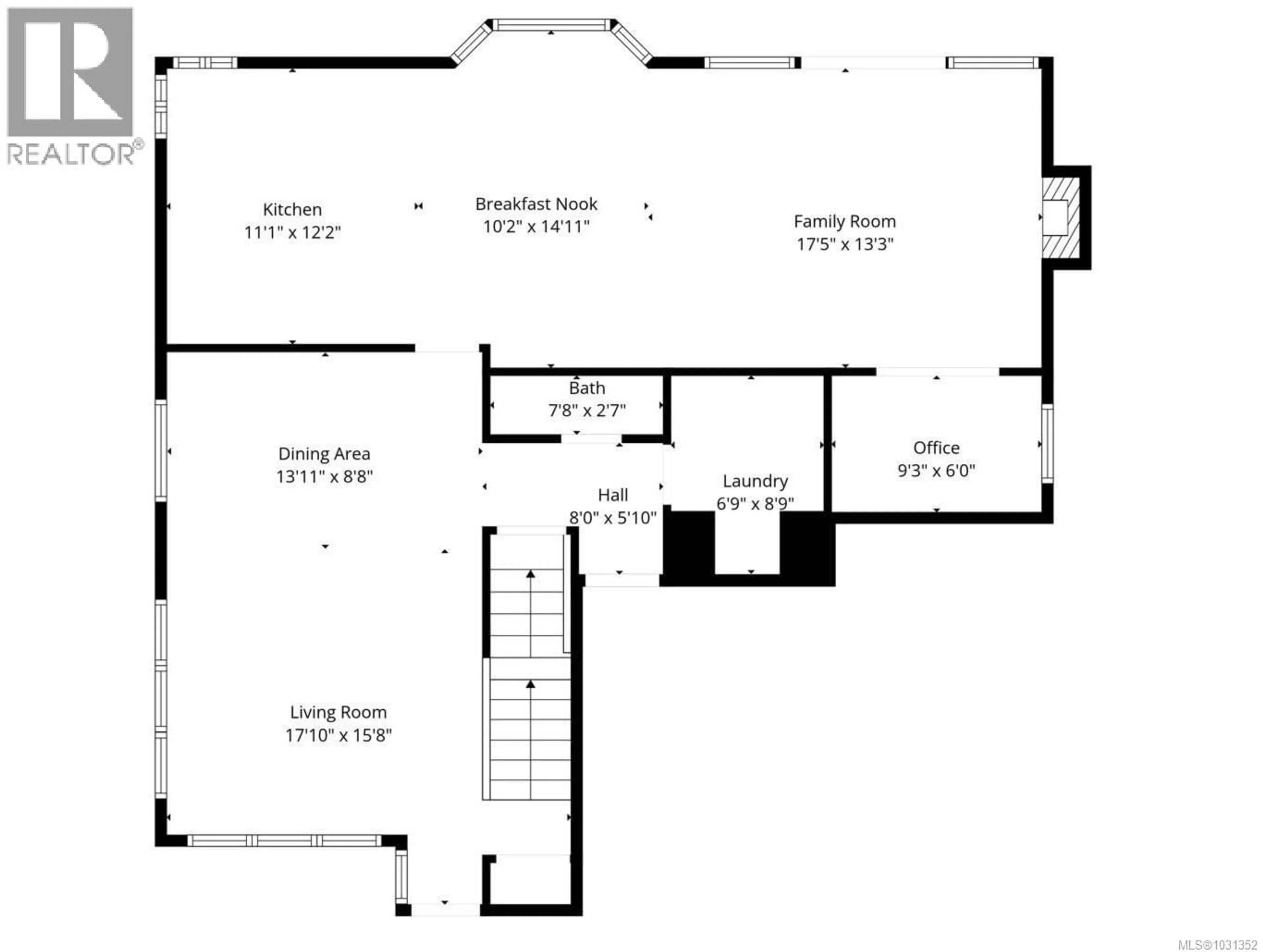 Floor plan for 1285 BLESBOK ROAD, Campbell River British Columbia V9W8A2