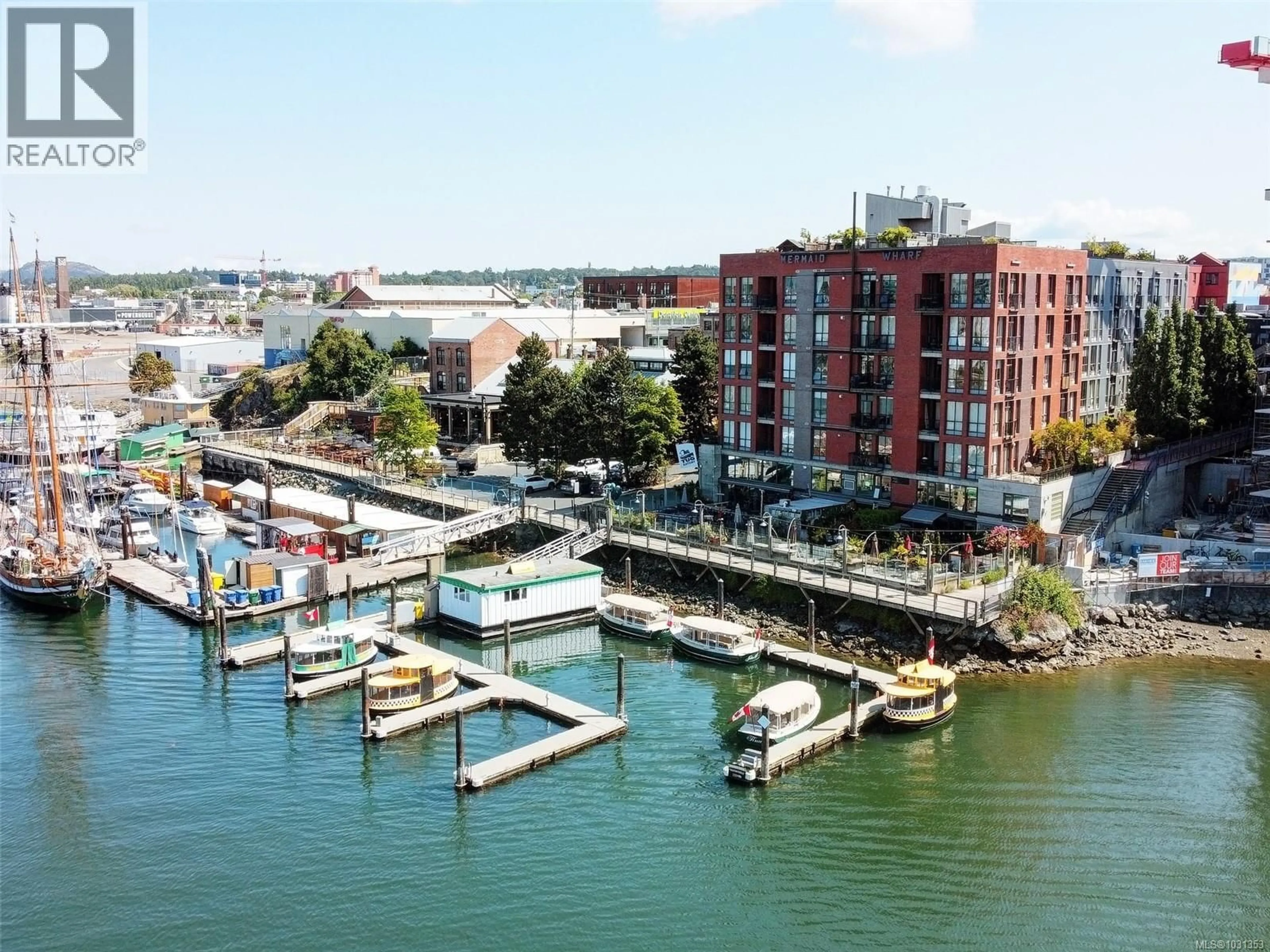 A pic from outside/outdoor area/front of a property/back of a property/a pic from drone, water/lake/river/ocean view for 117 - 409 SWIFT STREET, Victoria British Columbia V8W1S2