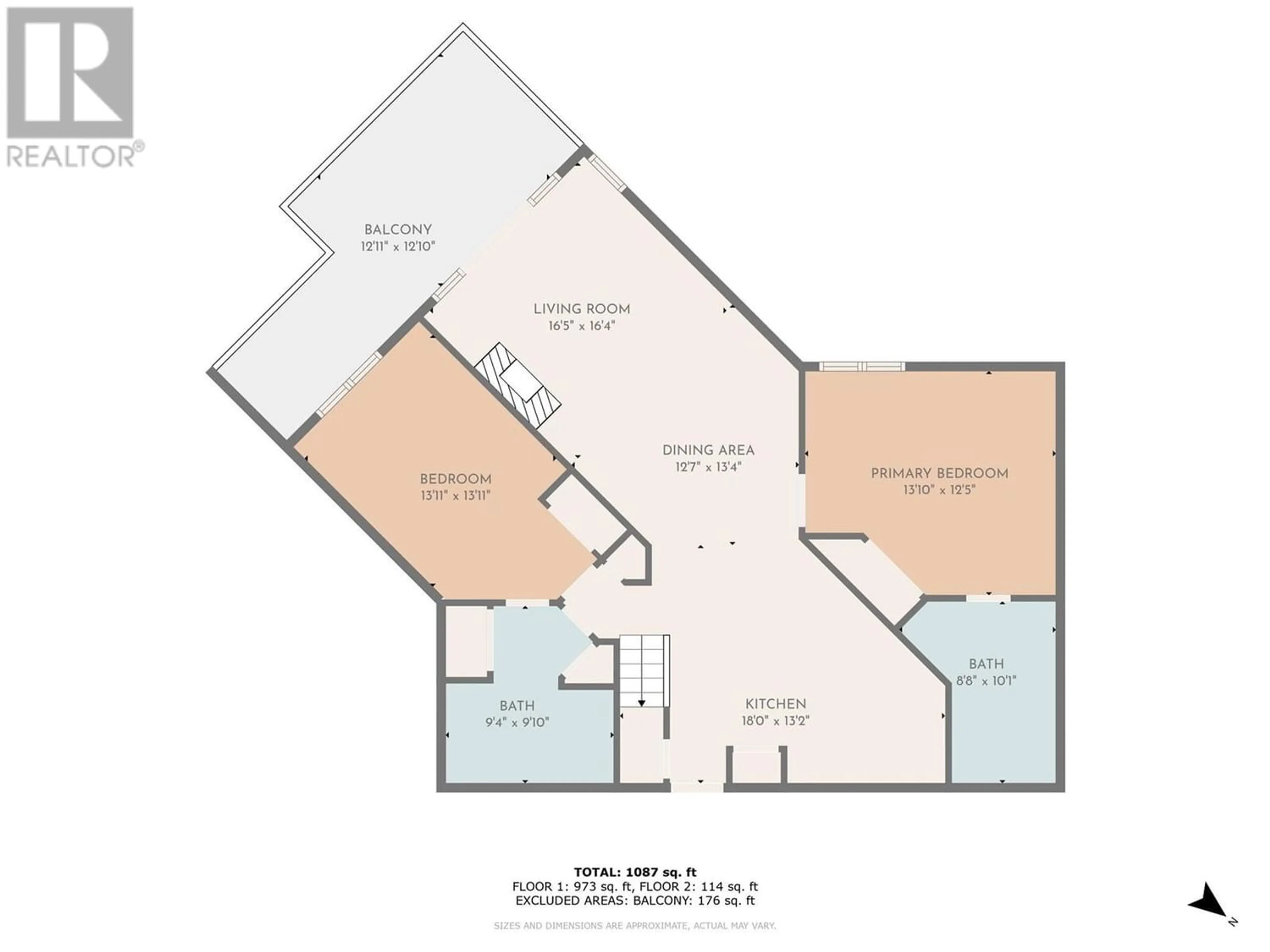 Floor plan for 4205 Gellatly Road Unit# 430, West Kelowna British Columbia V4T2K2