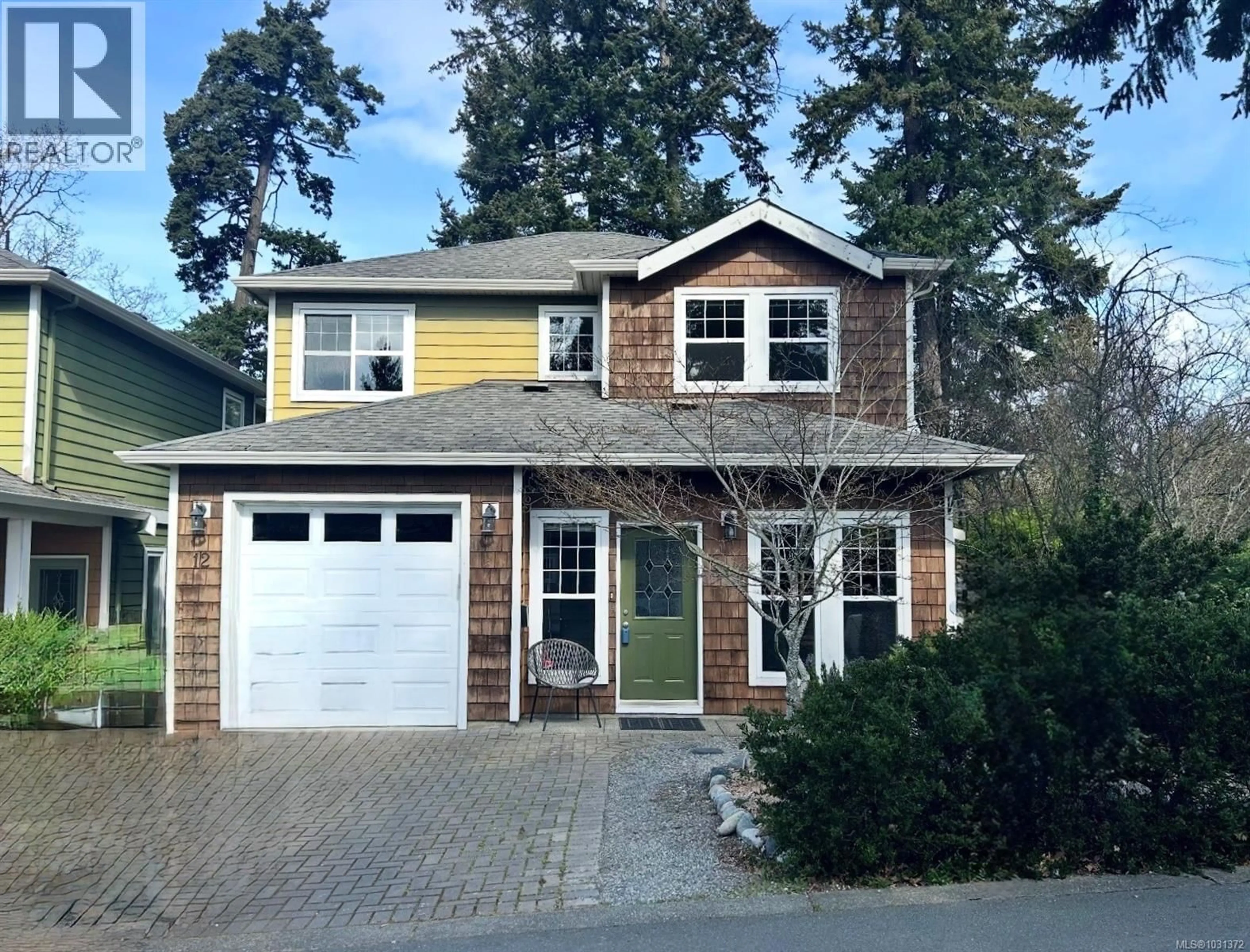 Home with vinyl exterior material, street for 12 - 4530 PIPELINE ROAD, Saanich British Columbia V8Z7Y6