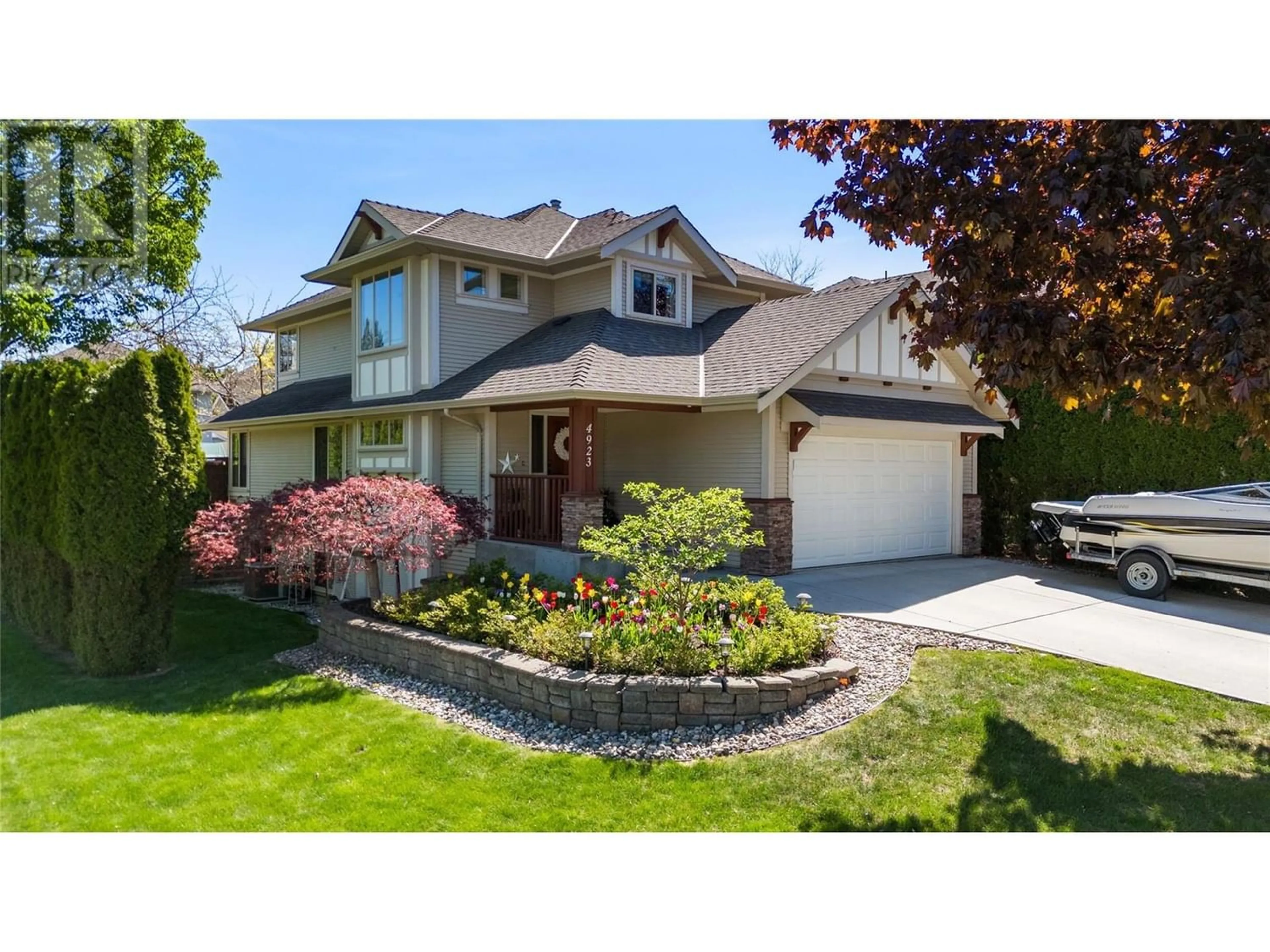 Frontside or backside of a home for 4923 Haskins Court, Kelowna British Columbia V1W5B5