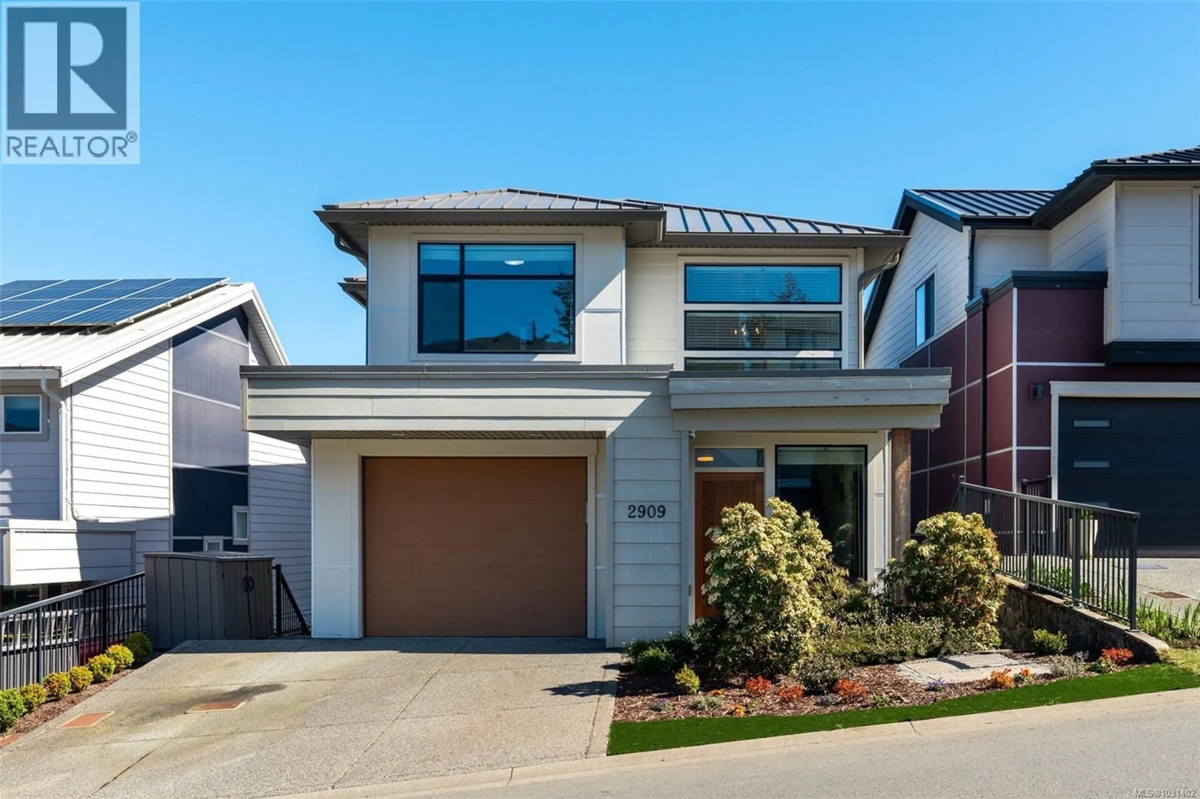 Home with brick exterior material, street for 2909 PILATUS RUN, Langford British Columbia V9B0R2