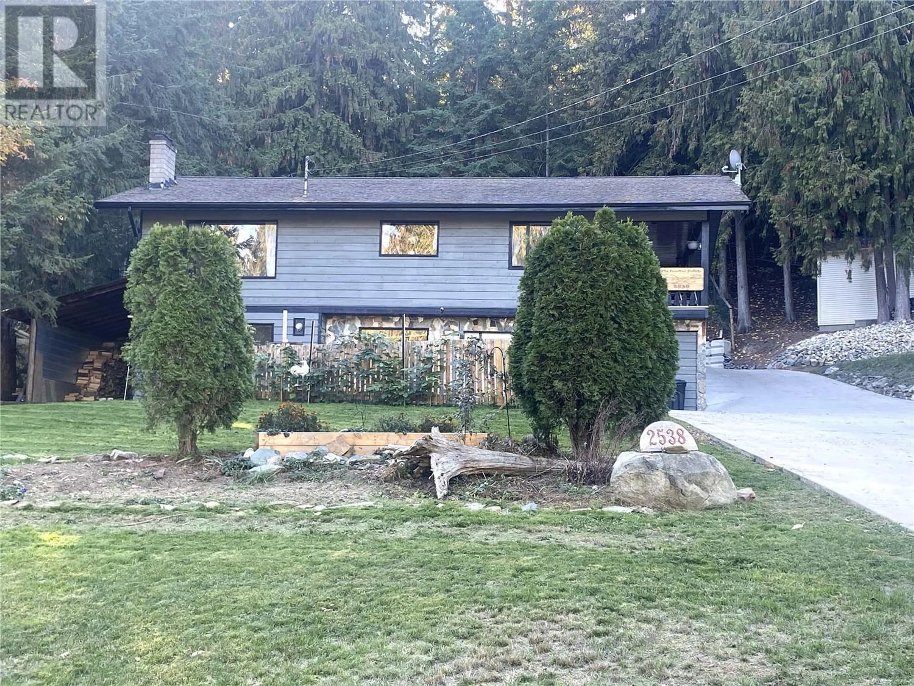 Frontside or backside of a home, cottage for 2538 Forest Drive, Blind Bay British Columbia V0E1H2