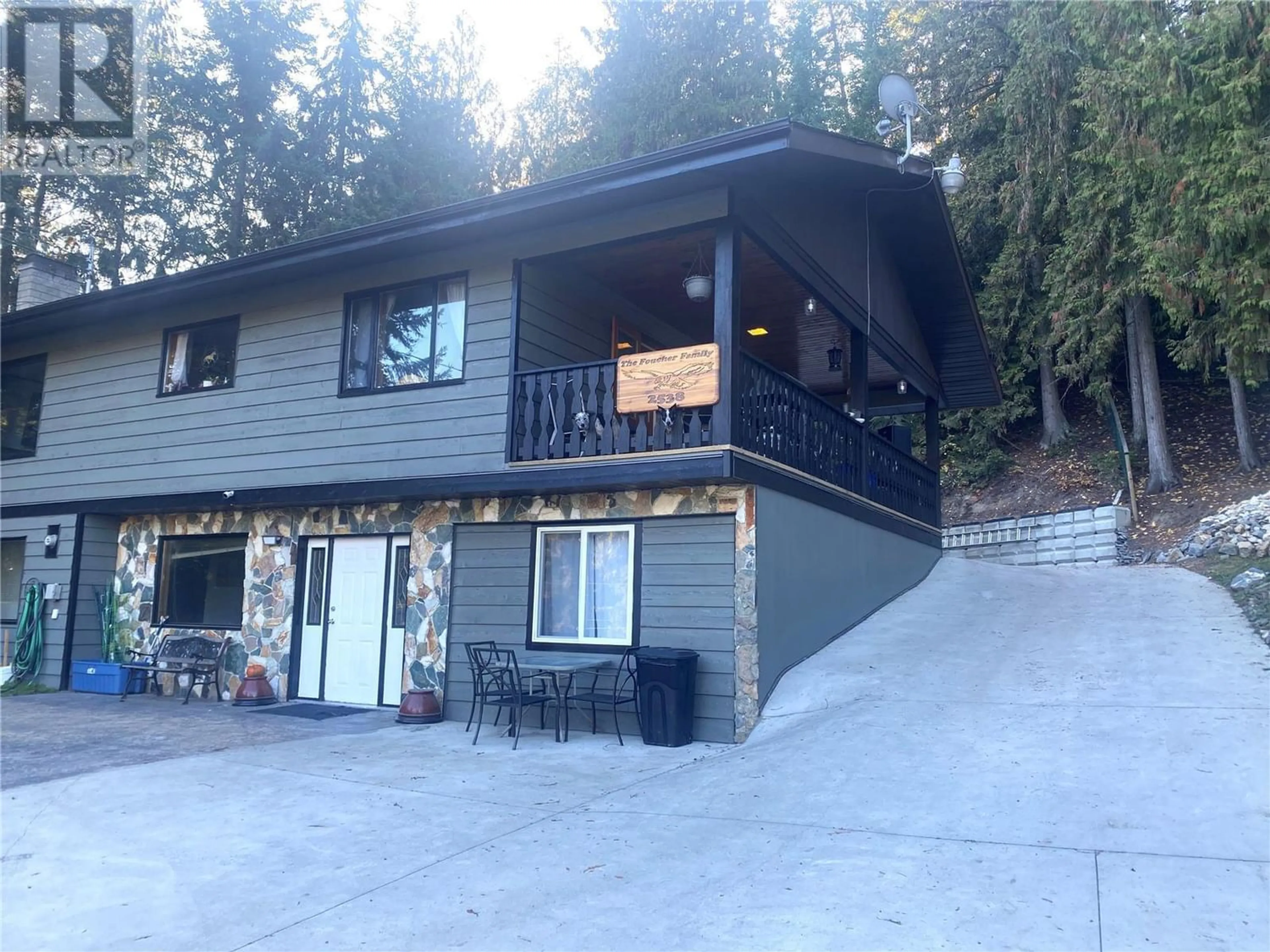 A pic from exterior of the house or condo, cottage for 2538 Forest Drive, Blind Bay British Columbia V0E1H2