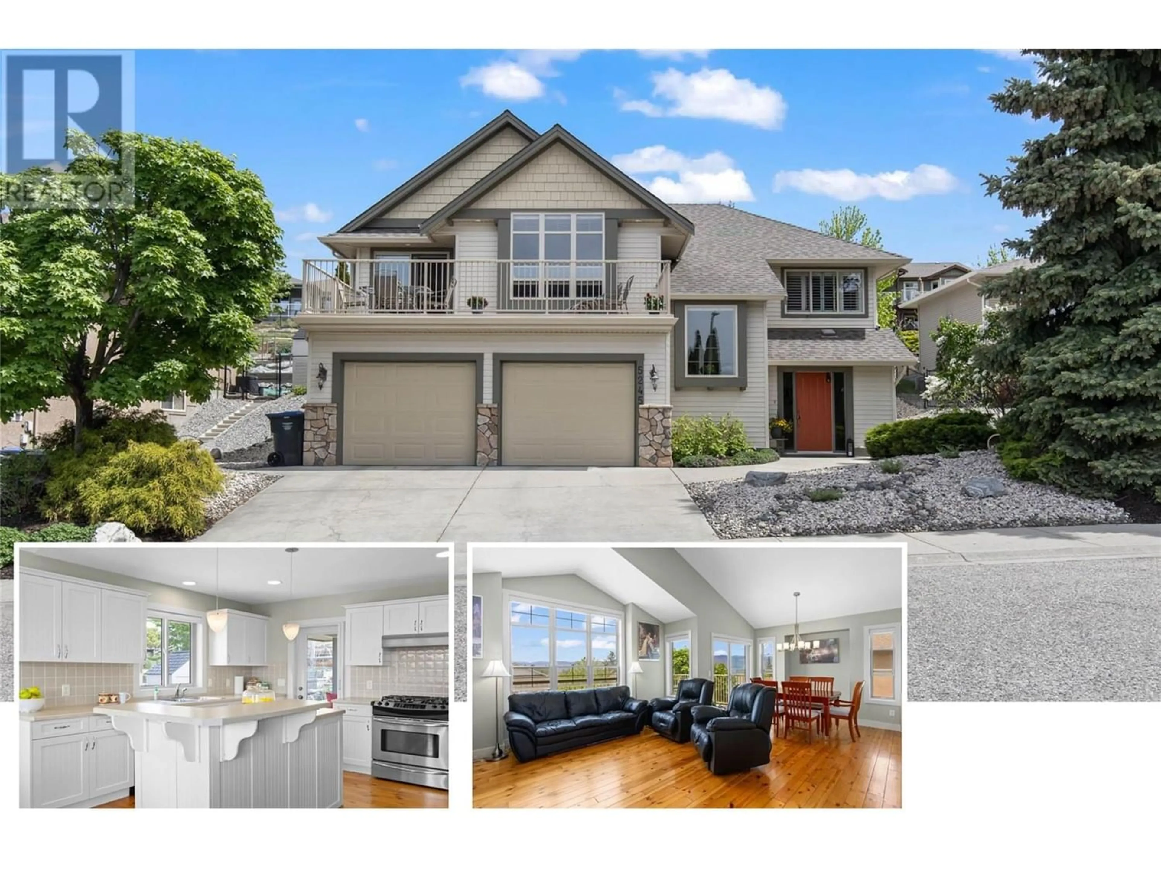 Frontside or backside of a home for 5245 South Ridge Drive, Kelowna British Columbia V1W5A9