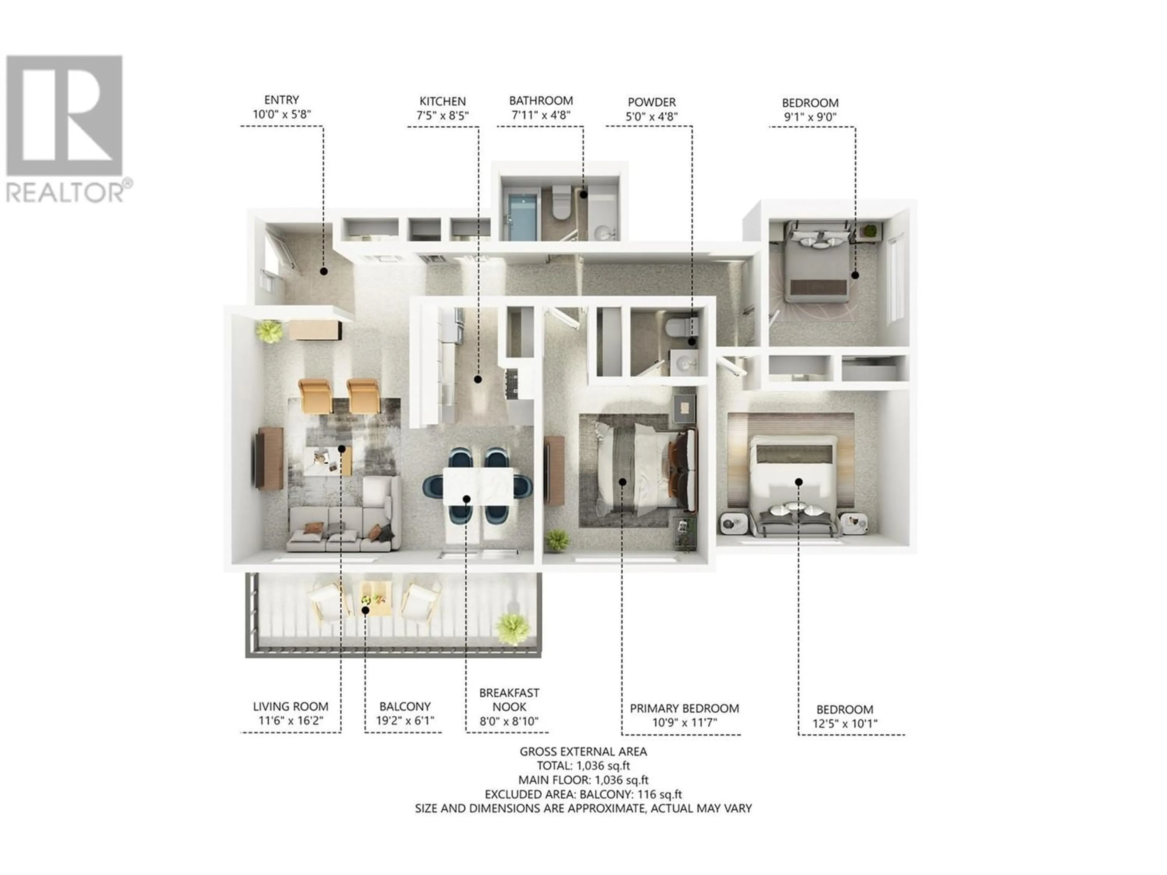 Floor plan for 3505 38 Street Unit# 109, Vernon British Columbia V1T6X1