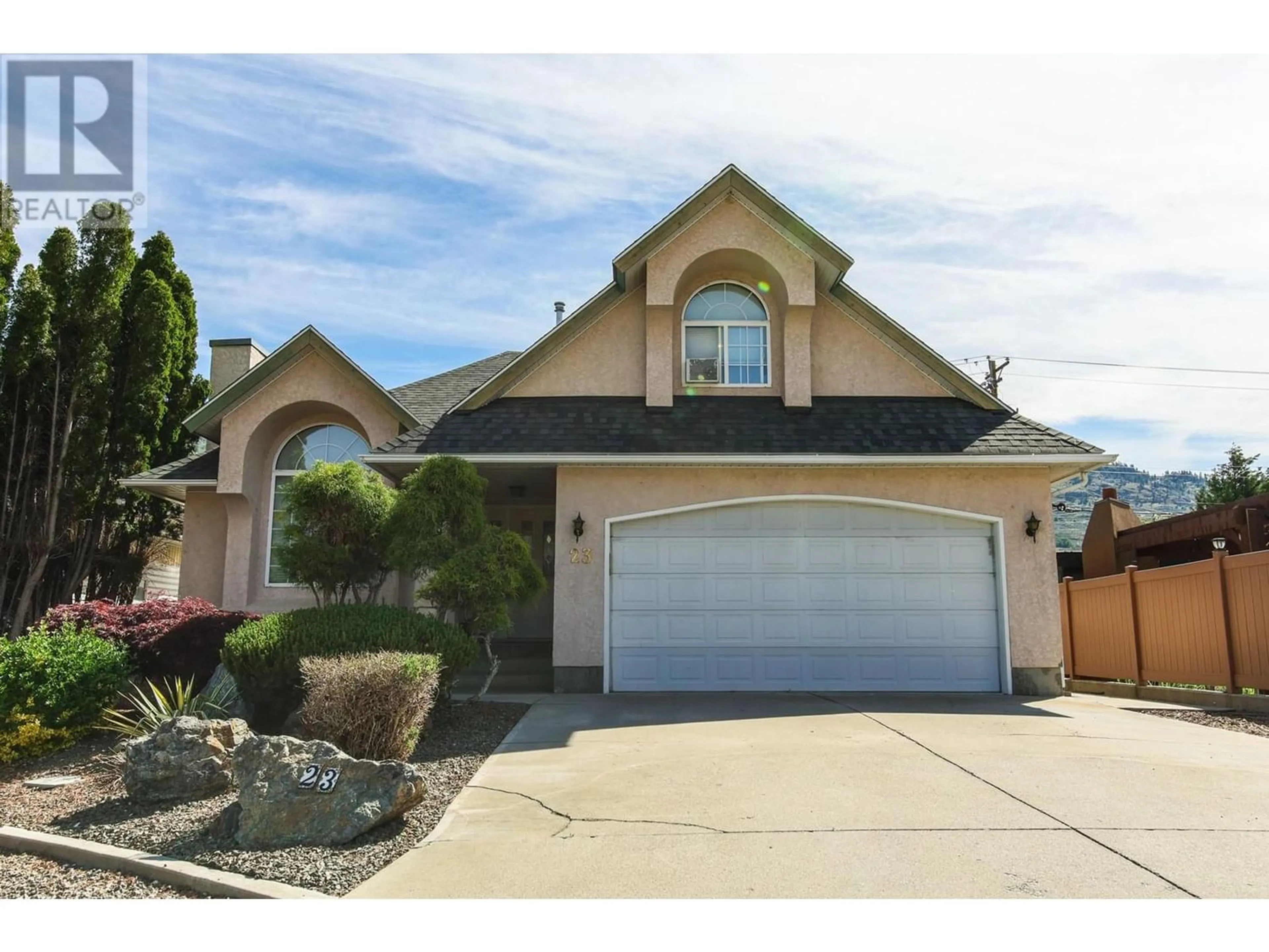 Frontside or backside of a home for 23 Bayview Crescent, Osoyoos British Columbia V0H1V6