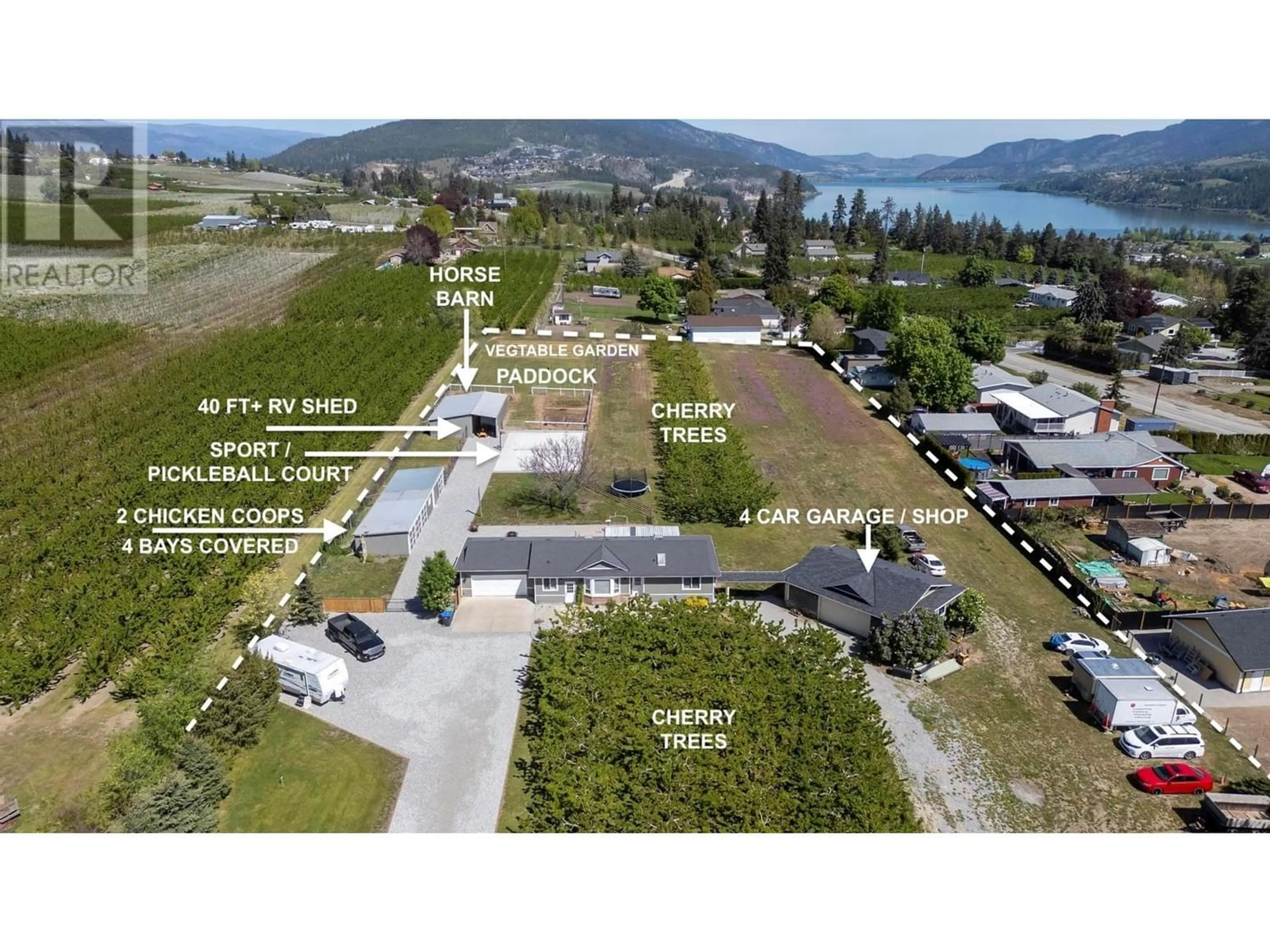 Street view for 2780 Camp Road, Lake Country British Columbia V4V1K3