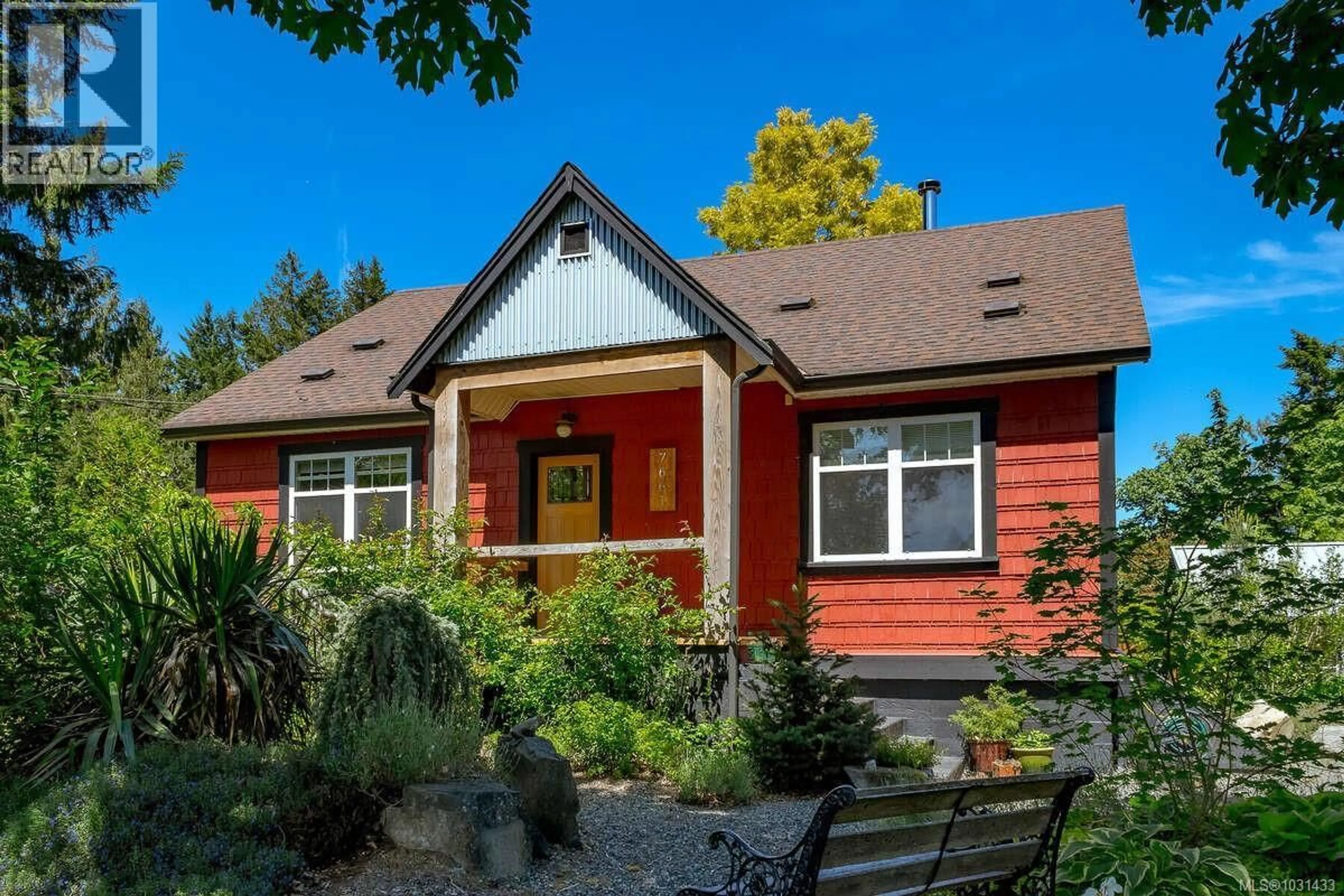 Home with brick exterior material, street for 7661 MAYS ROAD, Duncan British Columbia V9L6A8