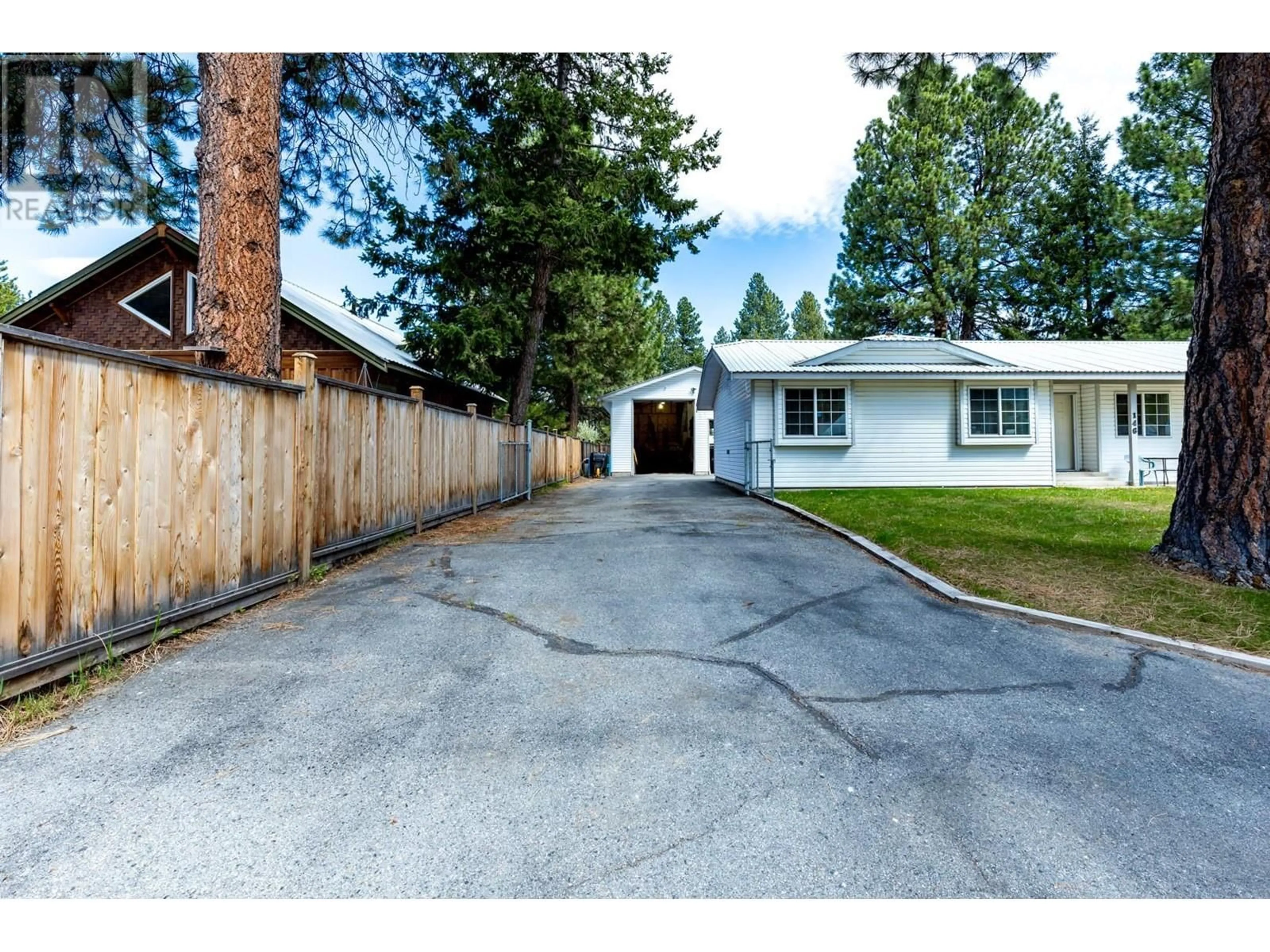 A pic from outside/outdoor area/front of a property/back of a property/a pic from drone, street for 146 1ST STREET, Tulameen British Columbia V0X1W0
