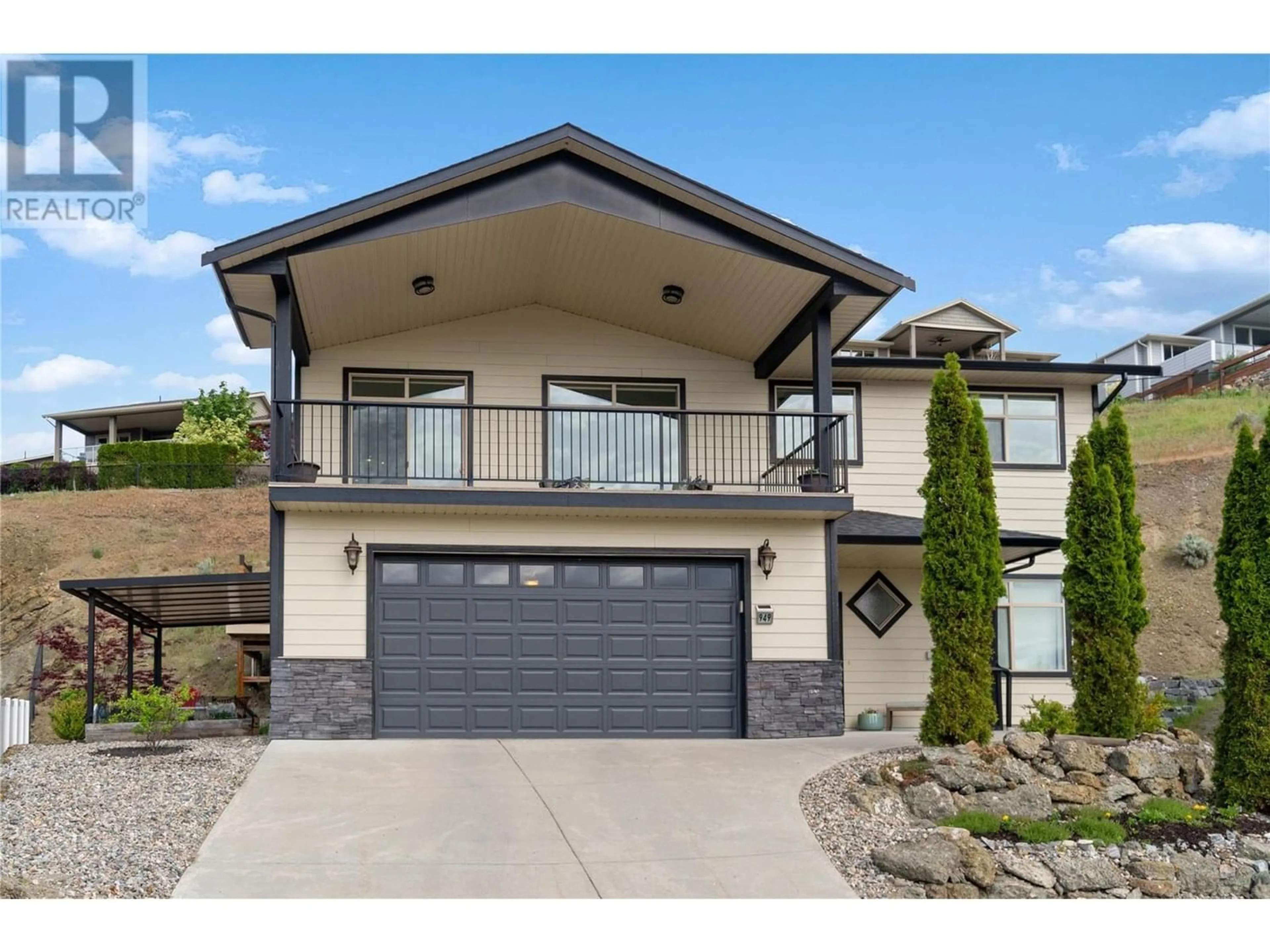 Frontside or backside of a home for 949 MT GRADY Court, Vernon British Columbia V1B4B6