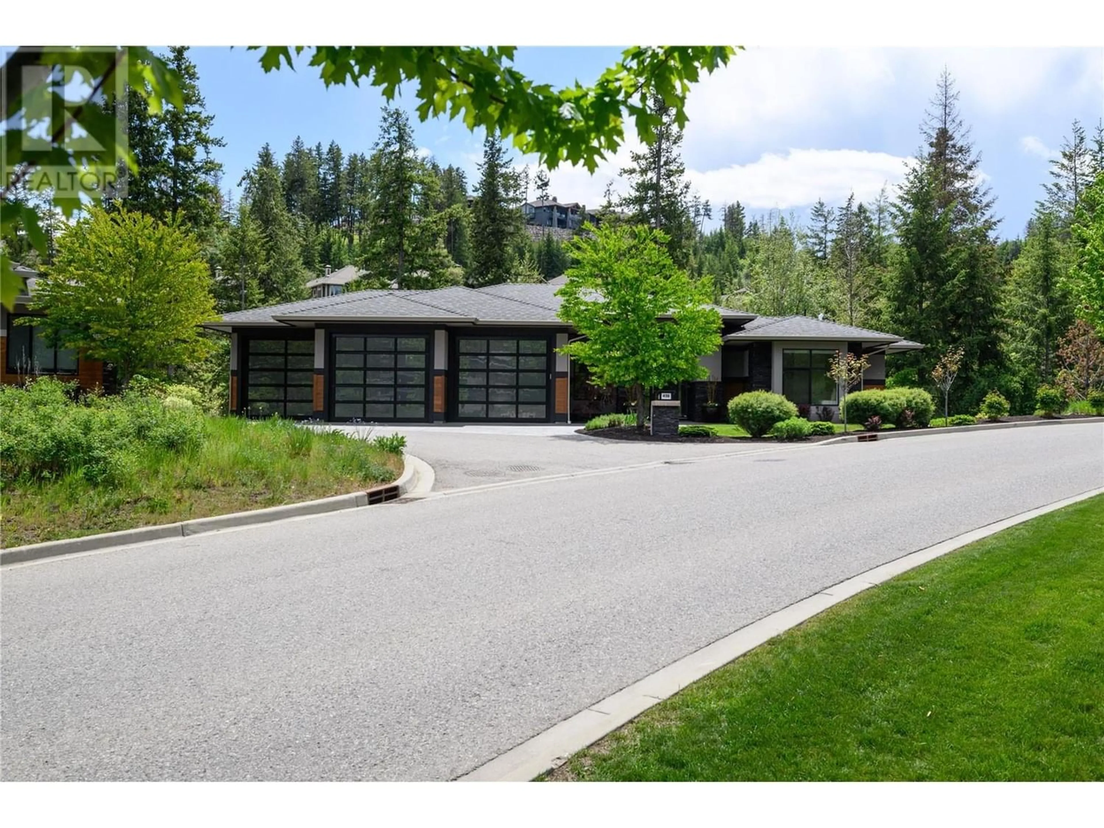 Frontside or backside of a home for 436 Predator Ridge Drive, Vernon British Columbia V1H2L7