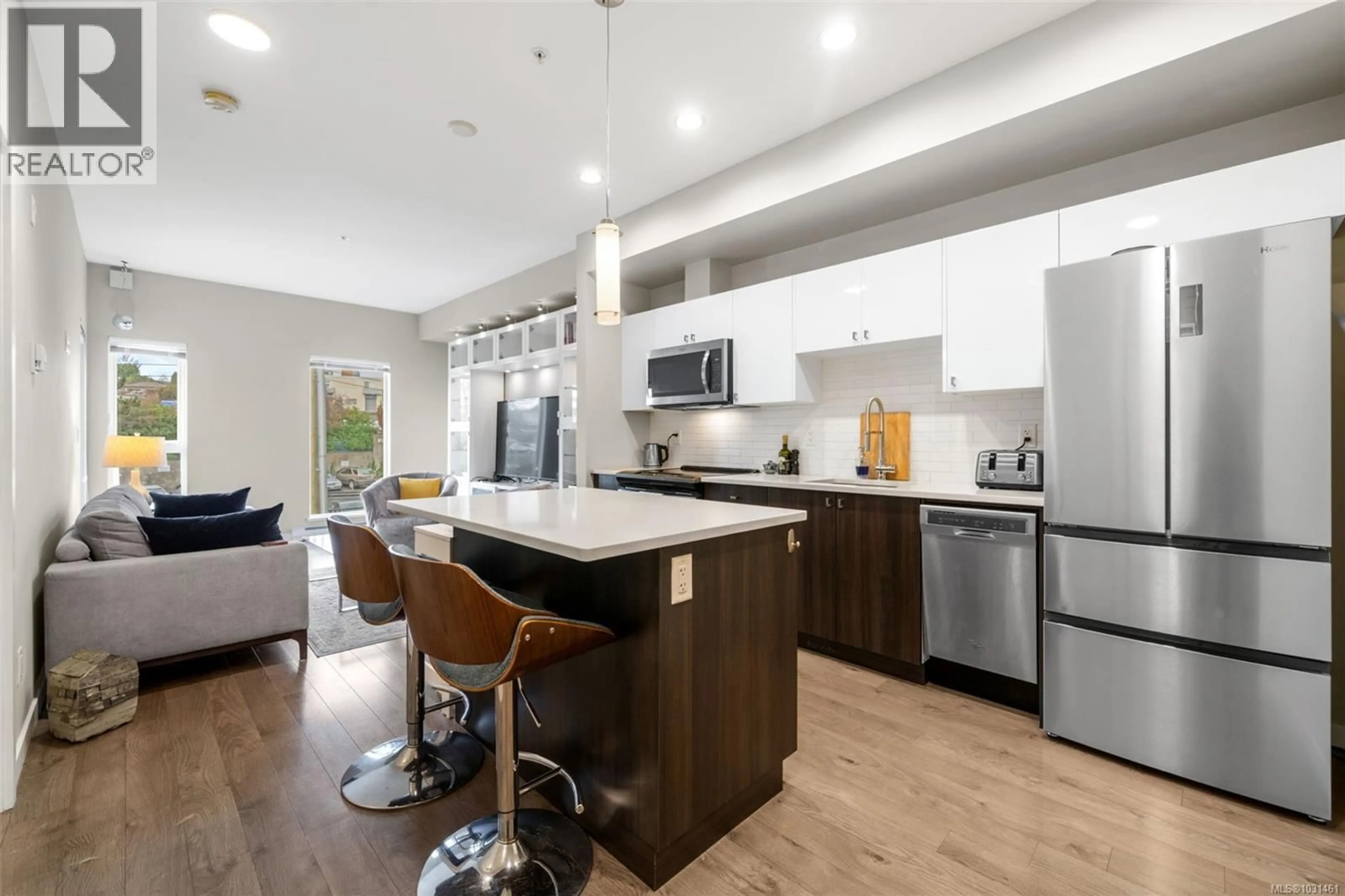 Open concept kitchen, unknown for 404 - 767 TYEE ROAD, Victoria British Columbia V9A0G5