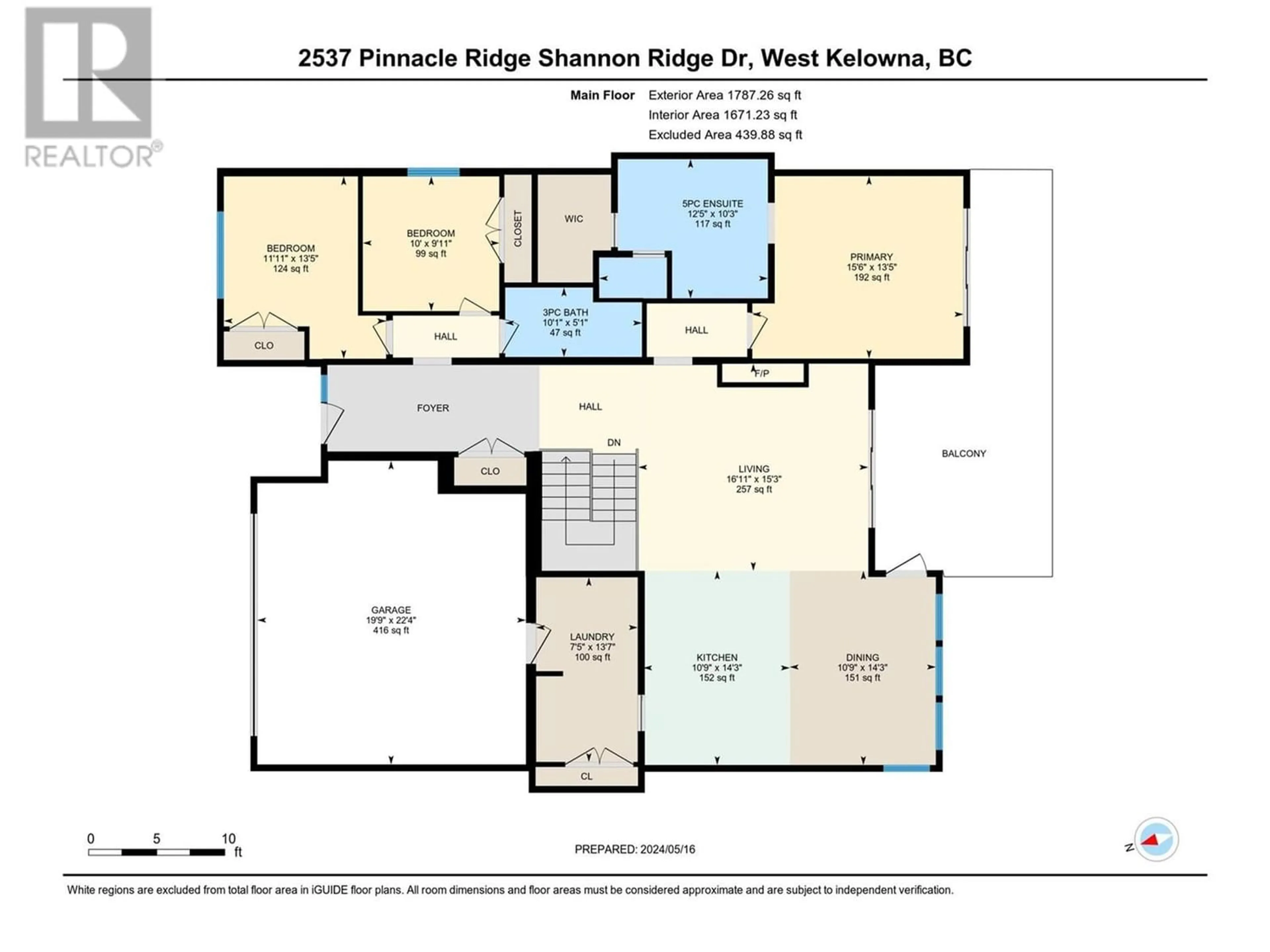 Floor plan for 2537 Pinnacle Ridge Drive, West Kelowna British Columbia V4T0E3
