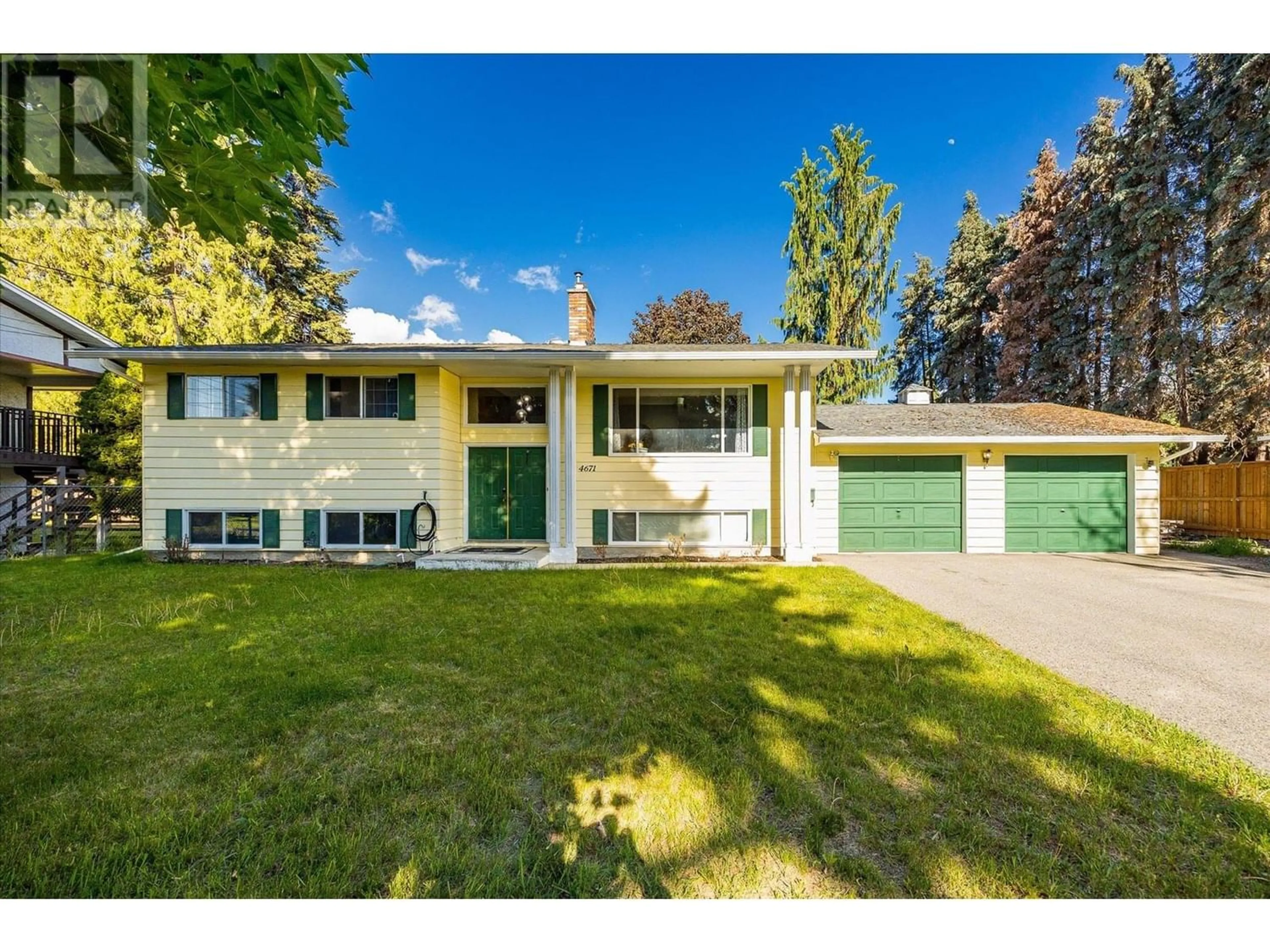 Frontside or backside of a home for 4671 Fordham Road, Kelowna British Columbia V1W1P1