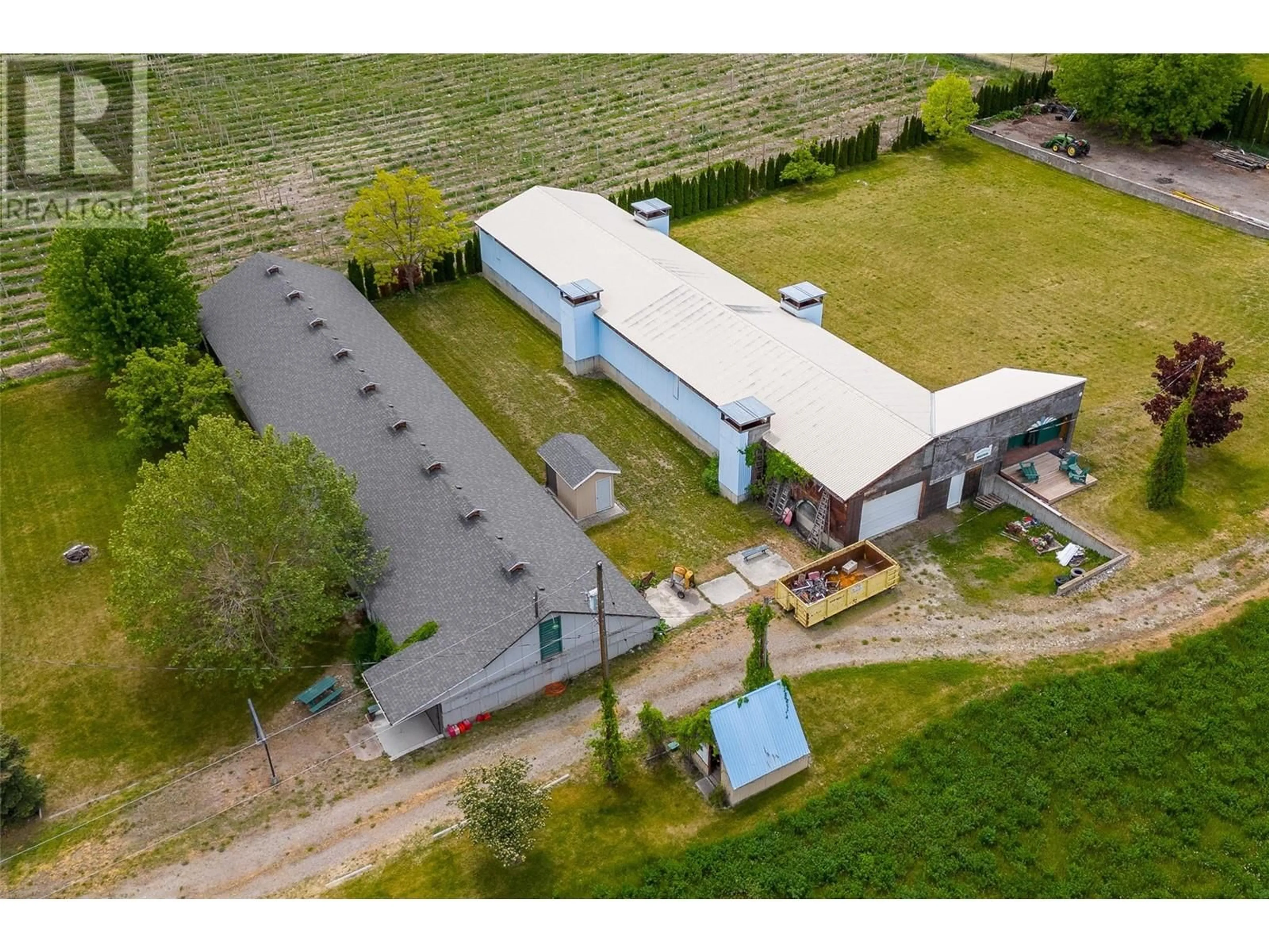 A pic from outside/outdoor area/front of a property/back of a property/a pic from drone, building for 3544 ELLIOTT ROAD, West Kelowna British Columbia V4T1N9