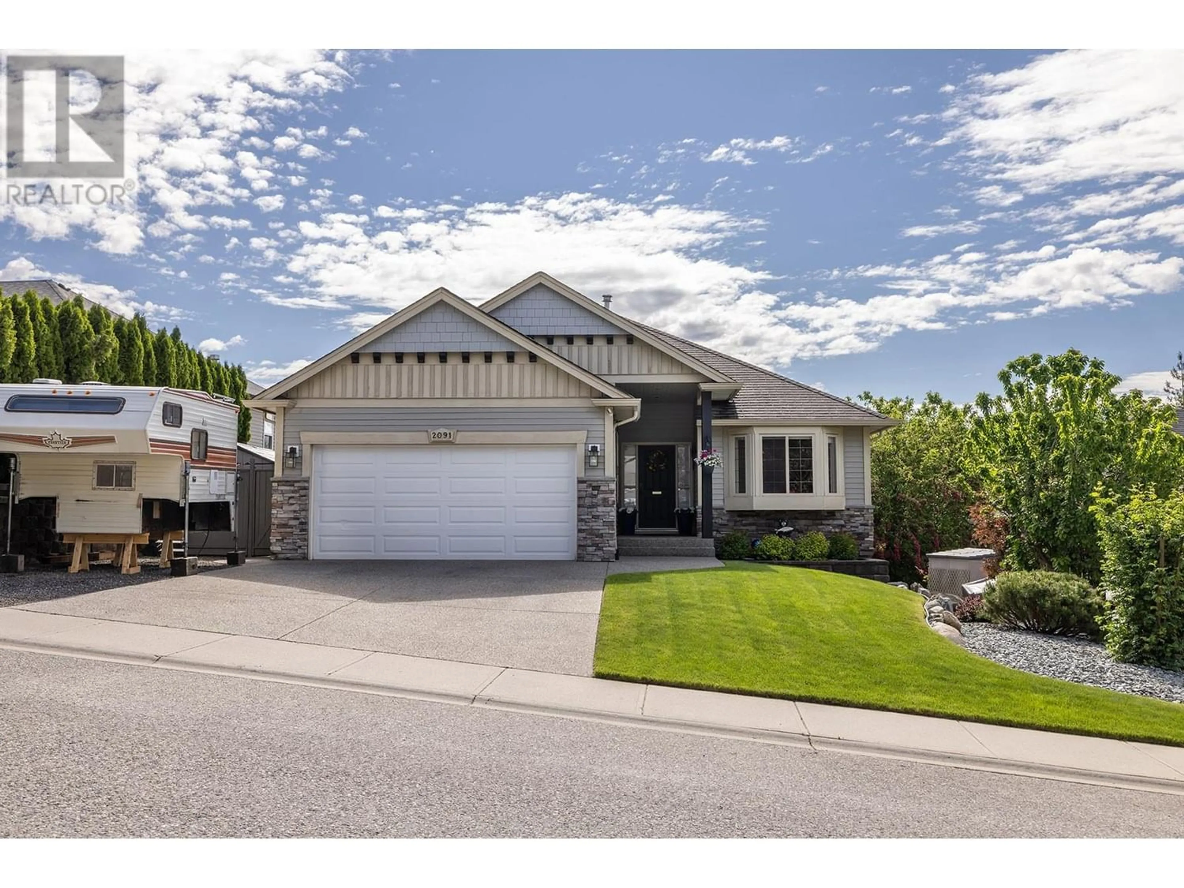 Frontside or backside of a home for 2091 Rose Tree Road, West Kelowna British Columbia V1Z4A7