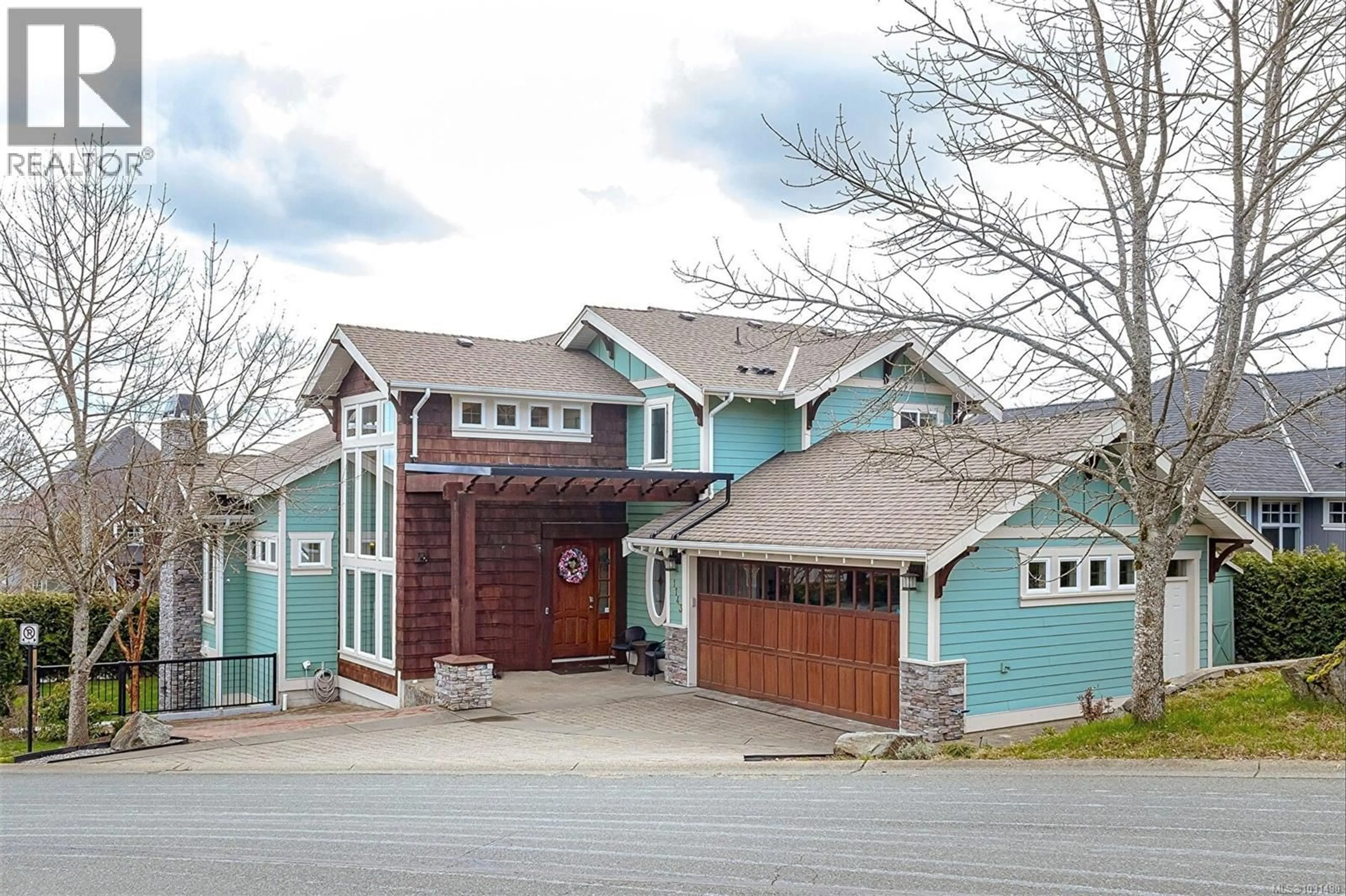 Home with vinyl exterior material, street for 1143 NATURES GATE, Langford British Columbia V9B0B3