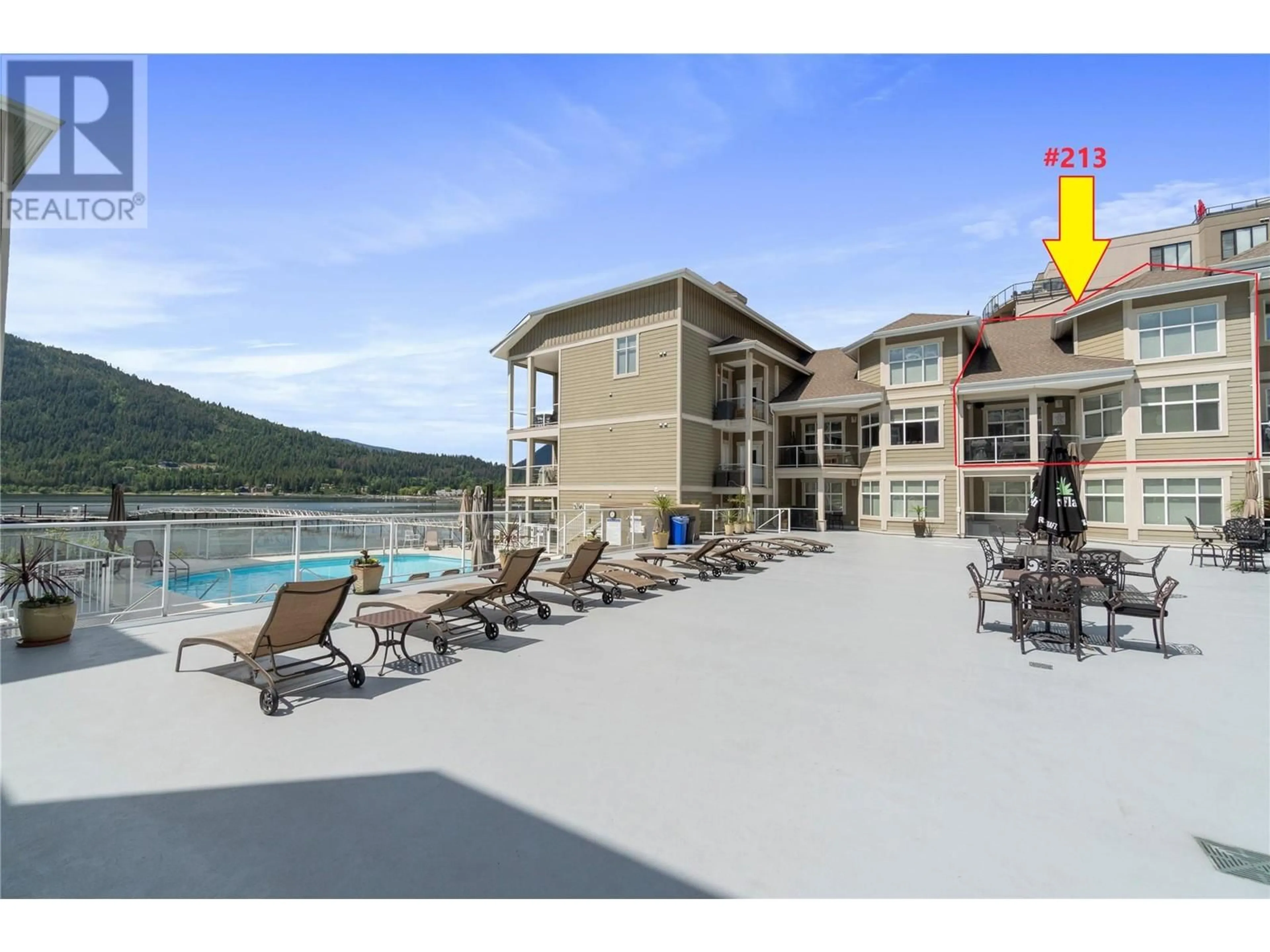 A pic from exterior of the house or condo for 302 Mara Lake Lane Unit# 213, Sicamous British Columbia V0E2V1