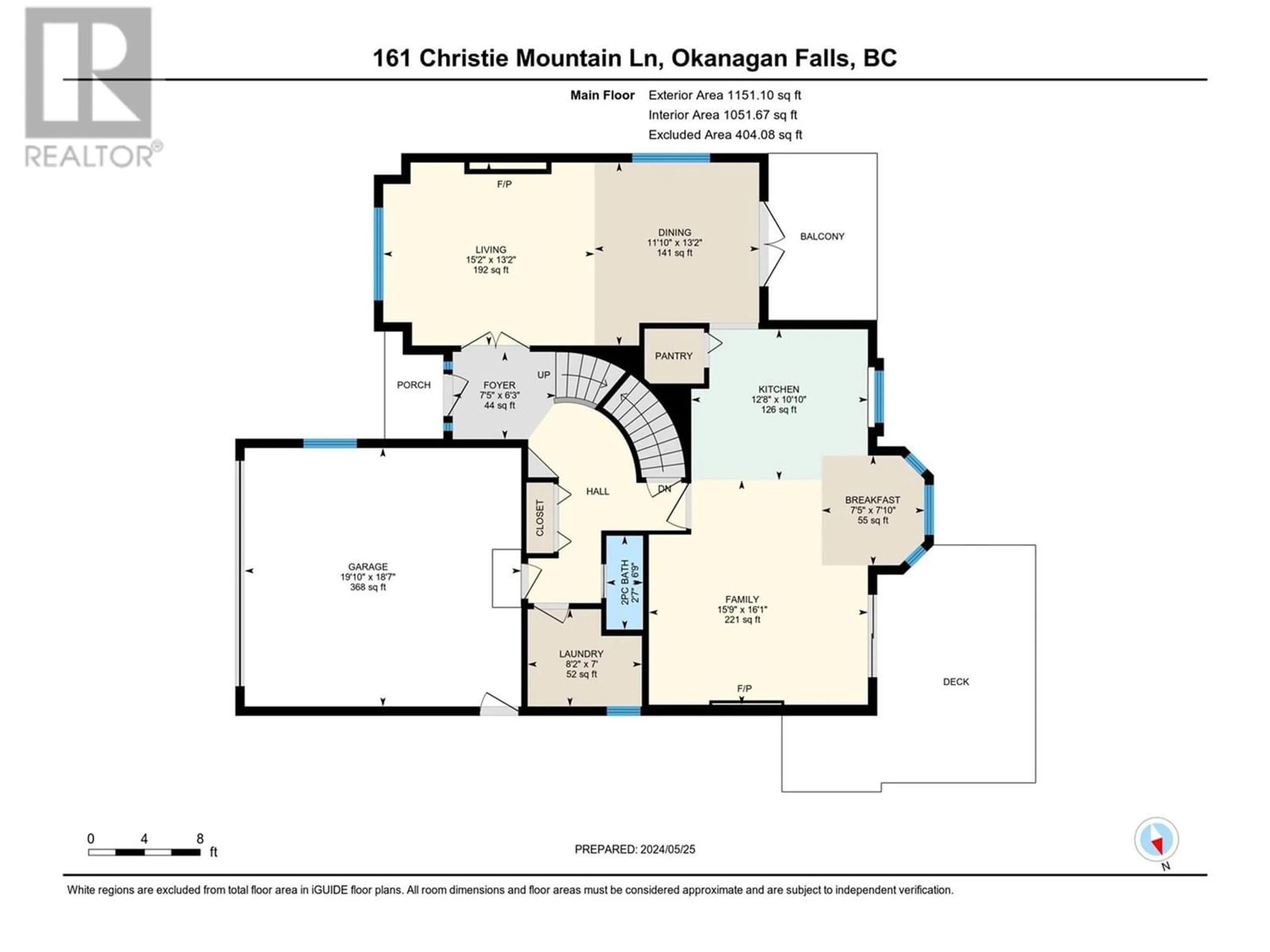 Floor plan for 161 Christie Mountain Lane Lot# 26, Okanagan Falls British Columbia V0H1R0