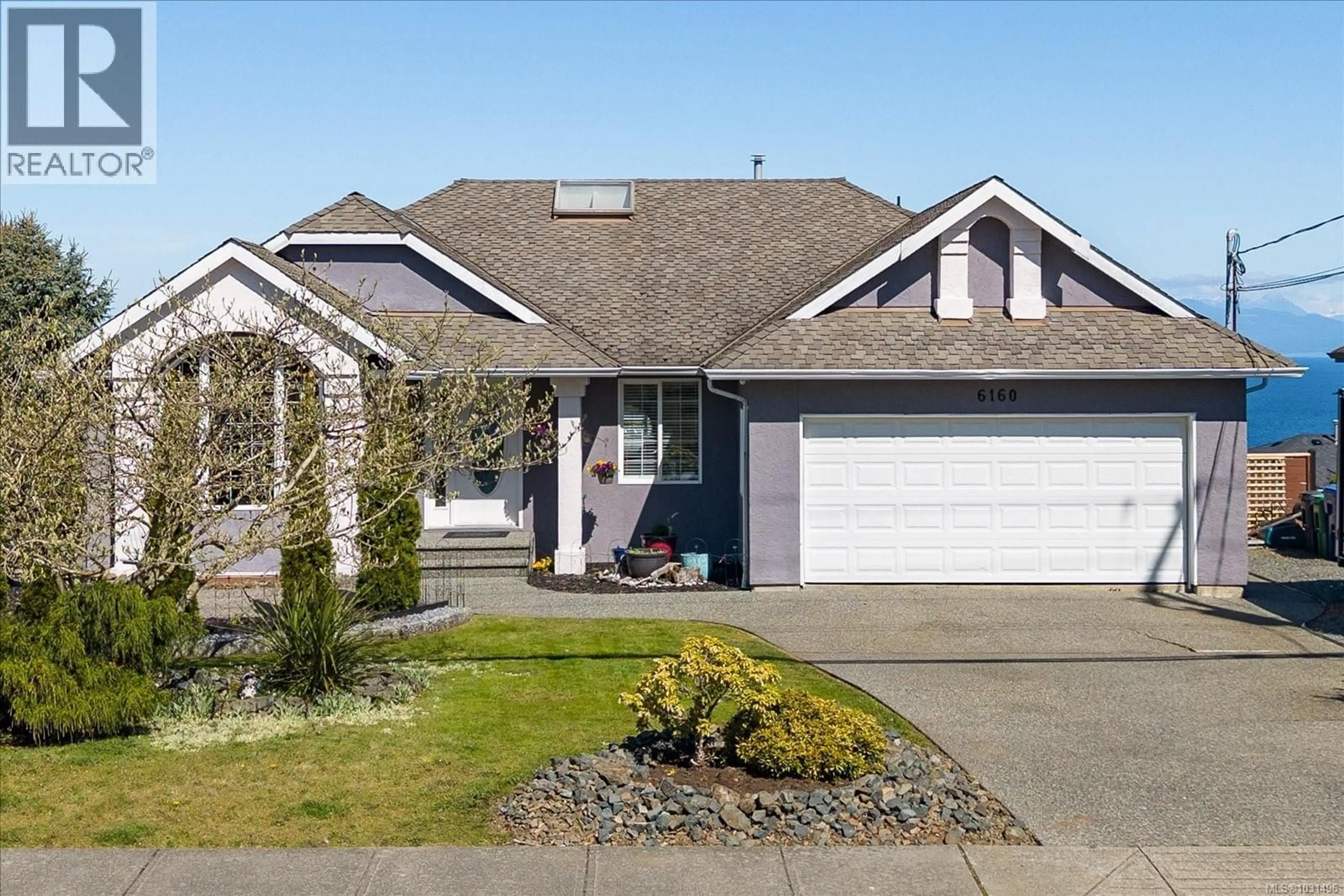 Home with vinyl exterior material, street for 6160 DOVER ROAD, Nanaimo British Columbia V9V1C7