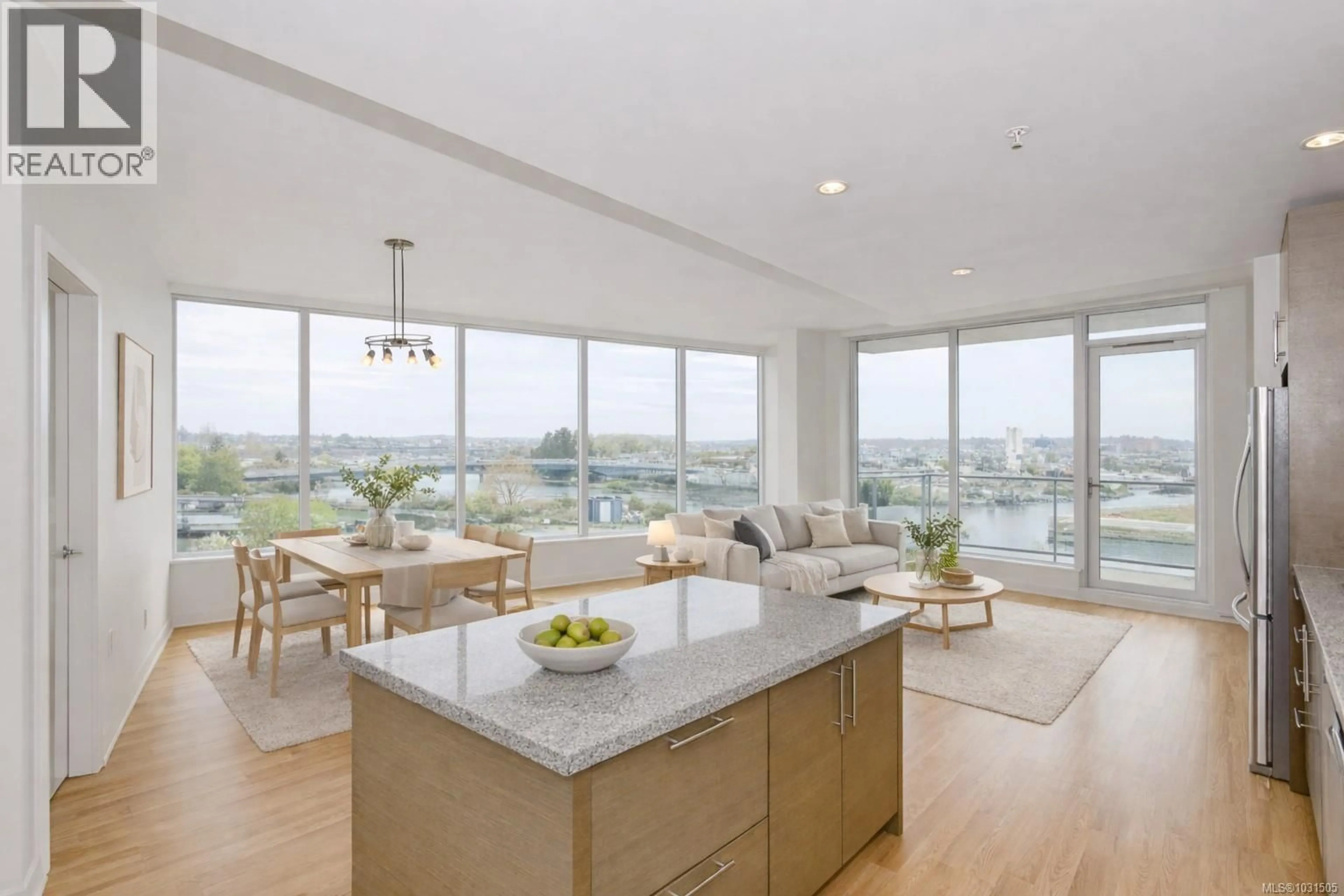 Open concept kitchen, unknown for 406 - 399 TYEE ROAD, Victoria British Columbia V9A0A8