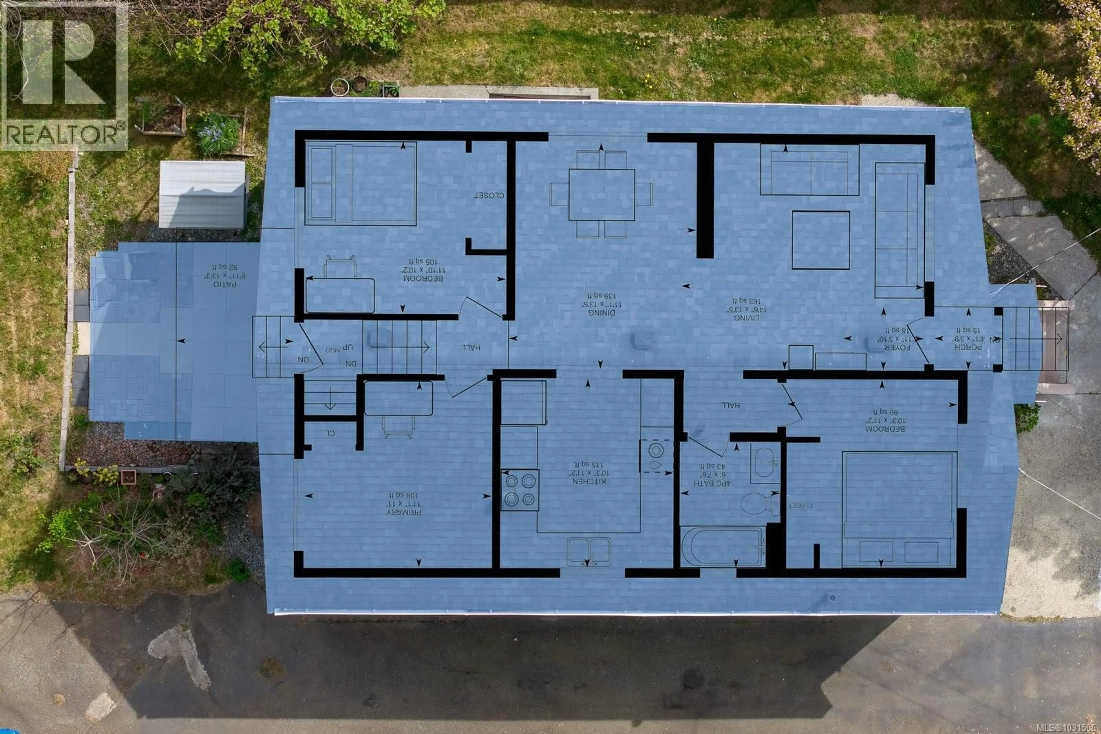 A pic from outside/outdoor area/front of a property/back of a property/a pic from drone, building for 788 BRUCE AVENUE, Nanaimo British Columbia V9R3Z5