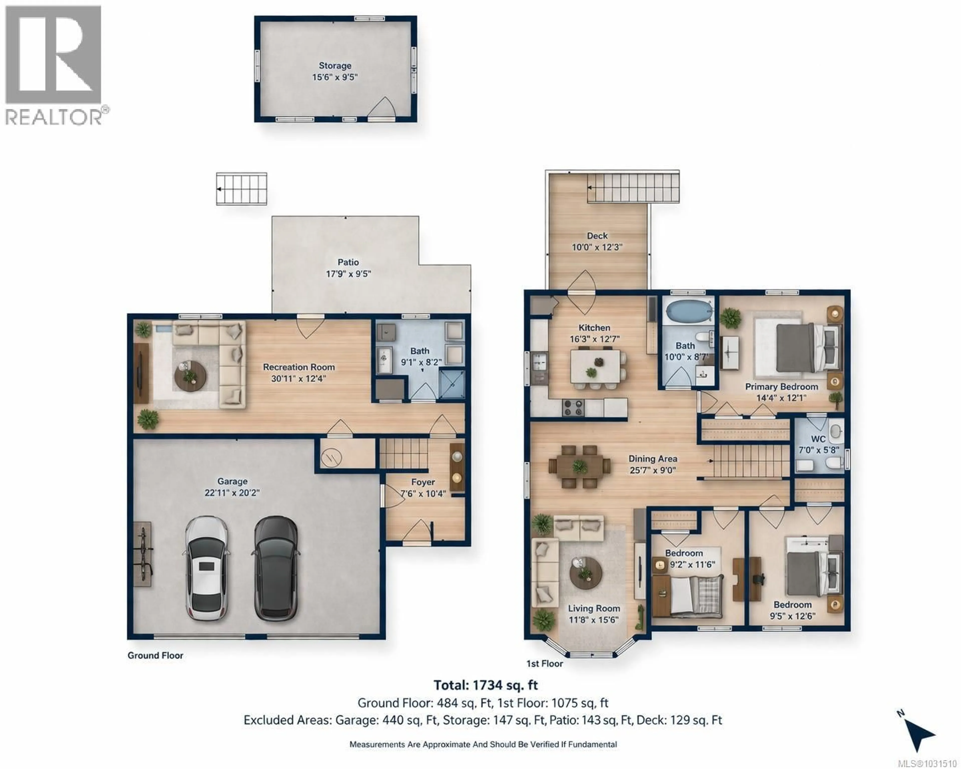 Floor plan for 2188 SWALLOW CRESCENT, Courtenay British Columbia V9N9W5