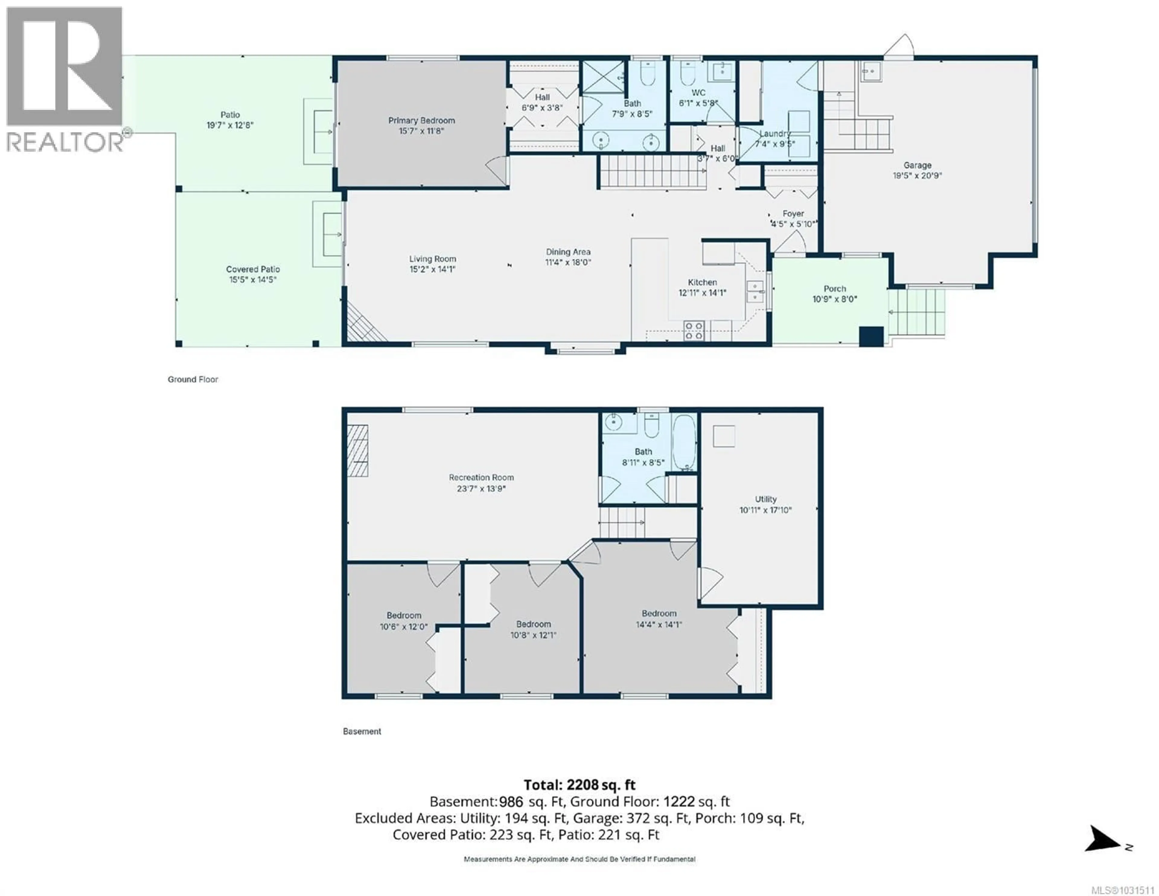 Floor plan for 6342 HERONS PLACE, Duncan British Columbia V9L6Z3
