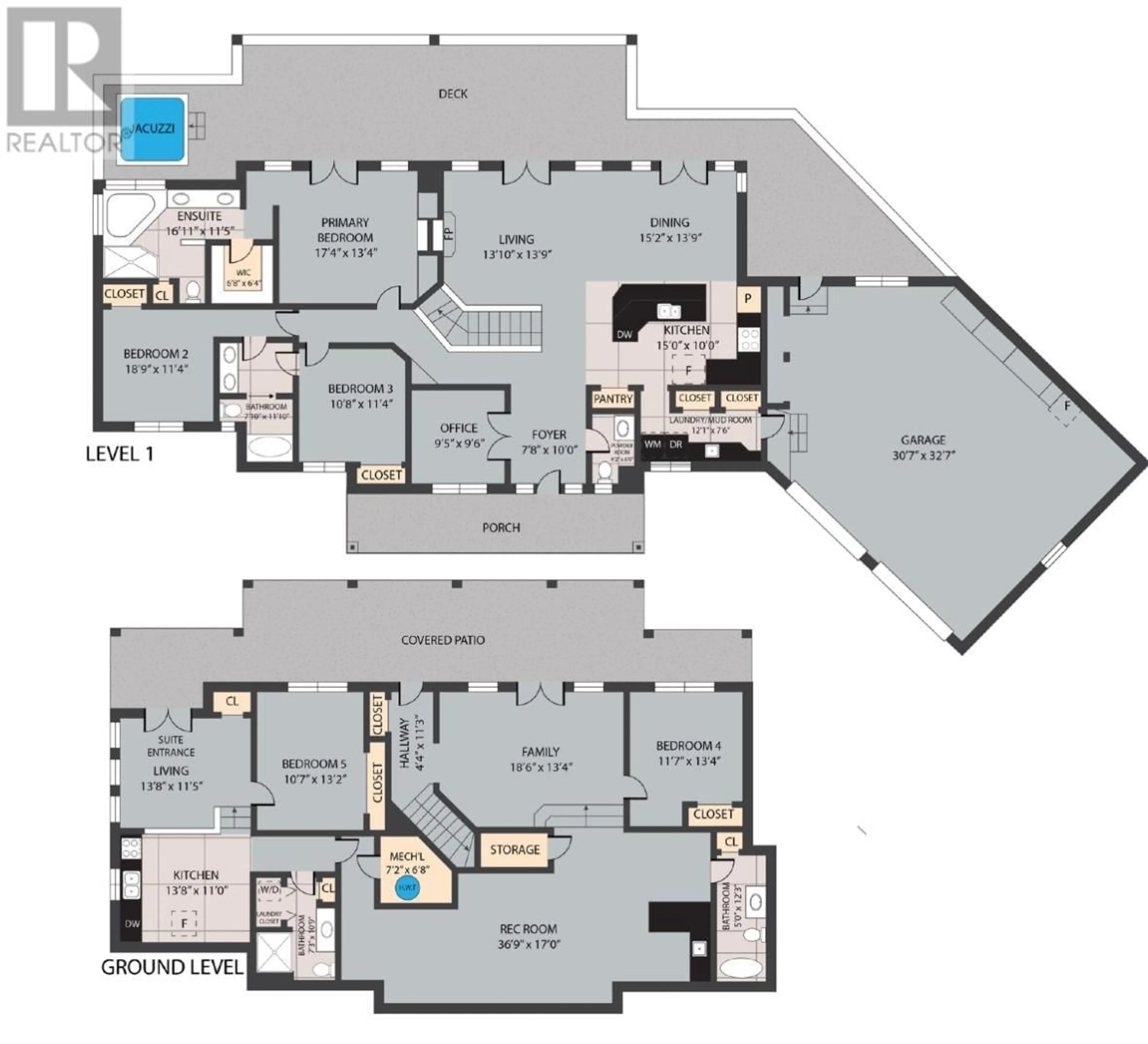 Floor plan for 6032 Lynx Drive, Vernon British Columbia V1B3J5