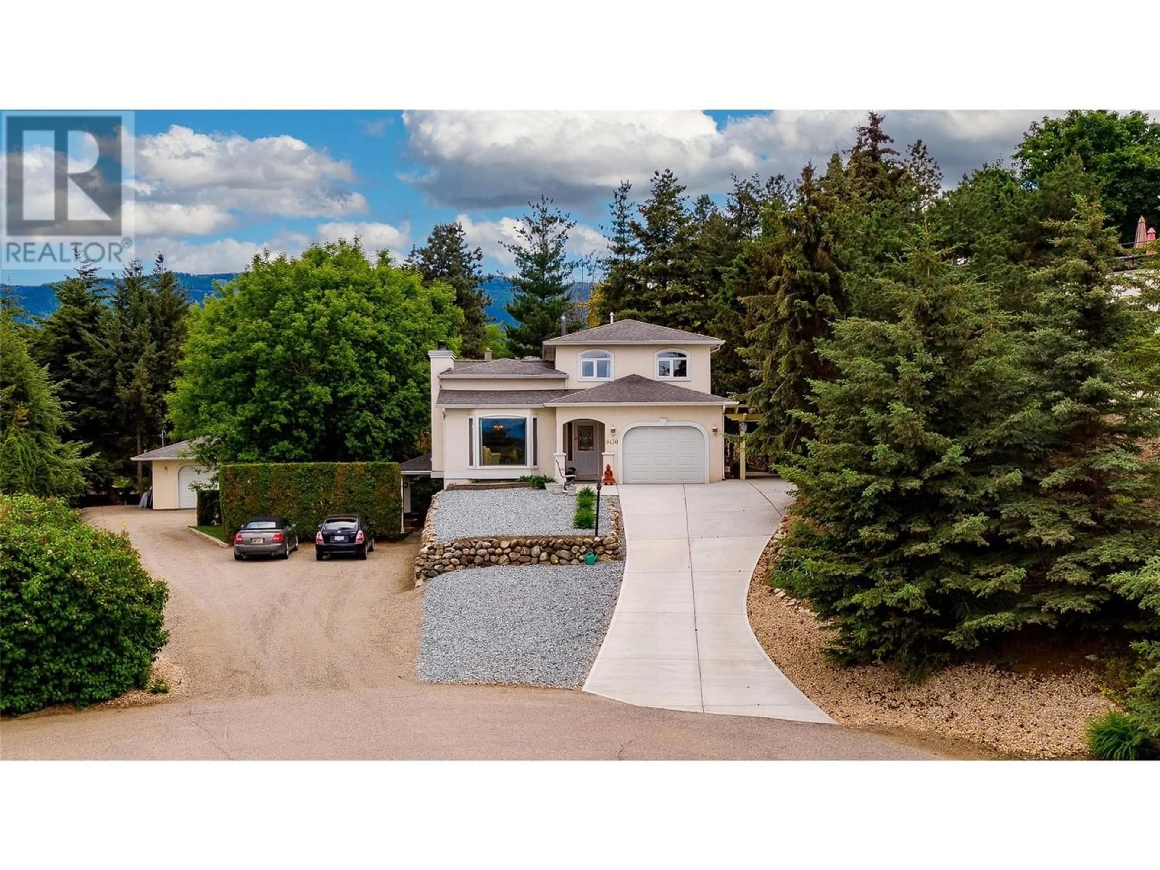 Frontside or backside of a home for 9430 Middleton Place, Coldstream British Columbia V1B2L1