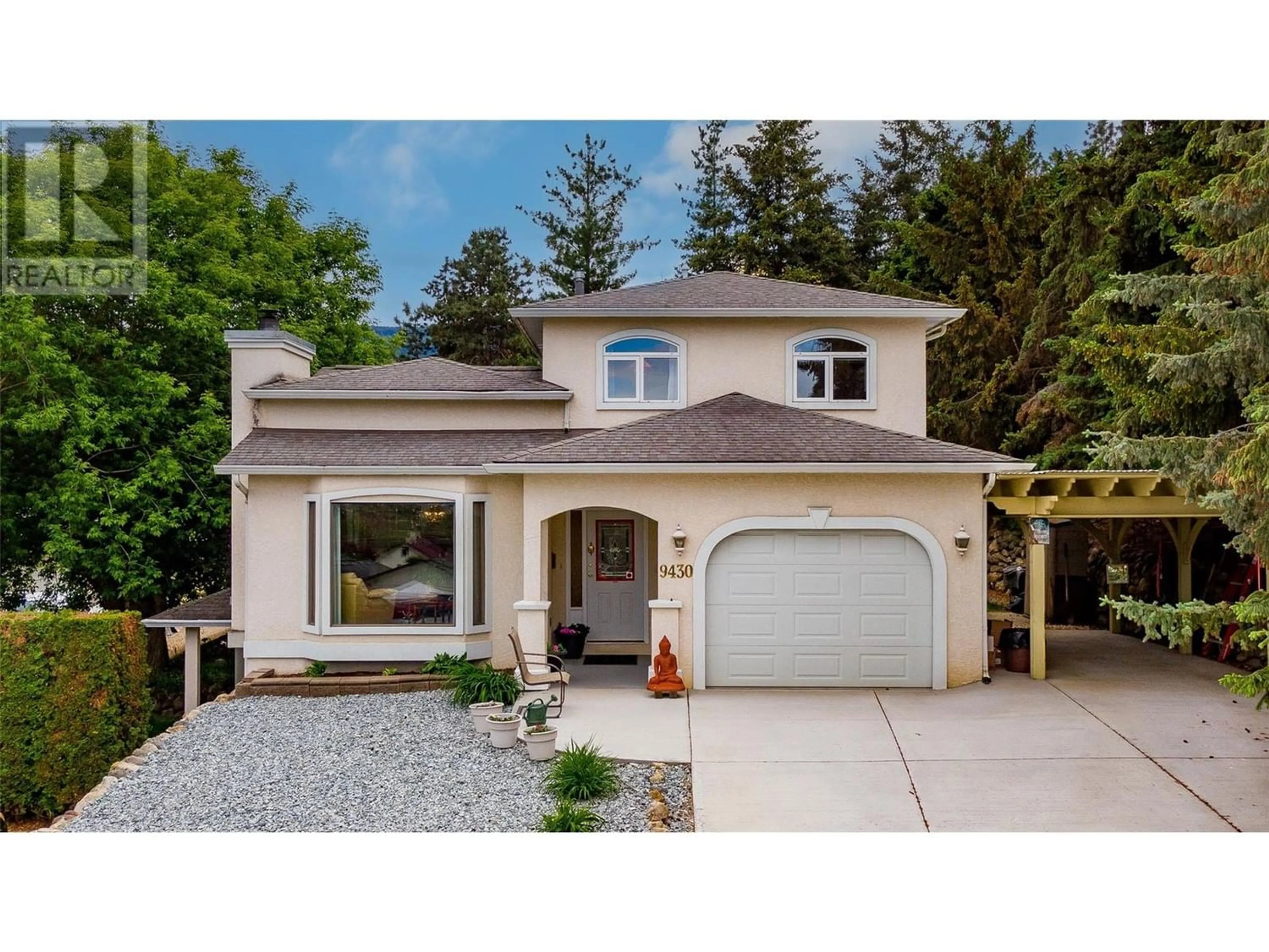 Frontside or backside of a home for 9430 Middleton Place, Coldstream British Columbia V1B2L1