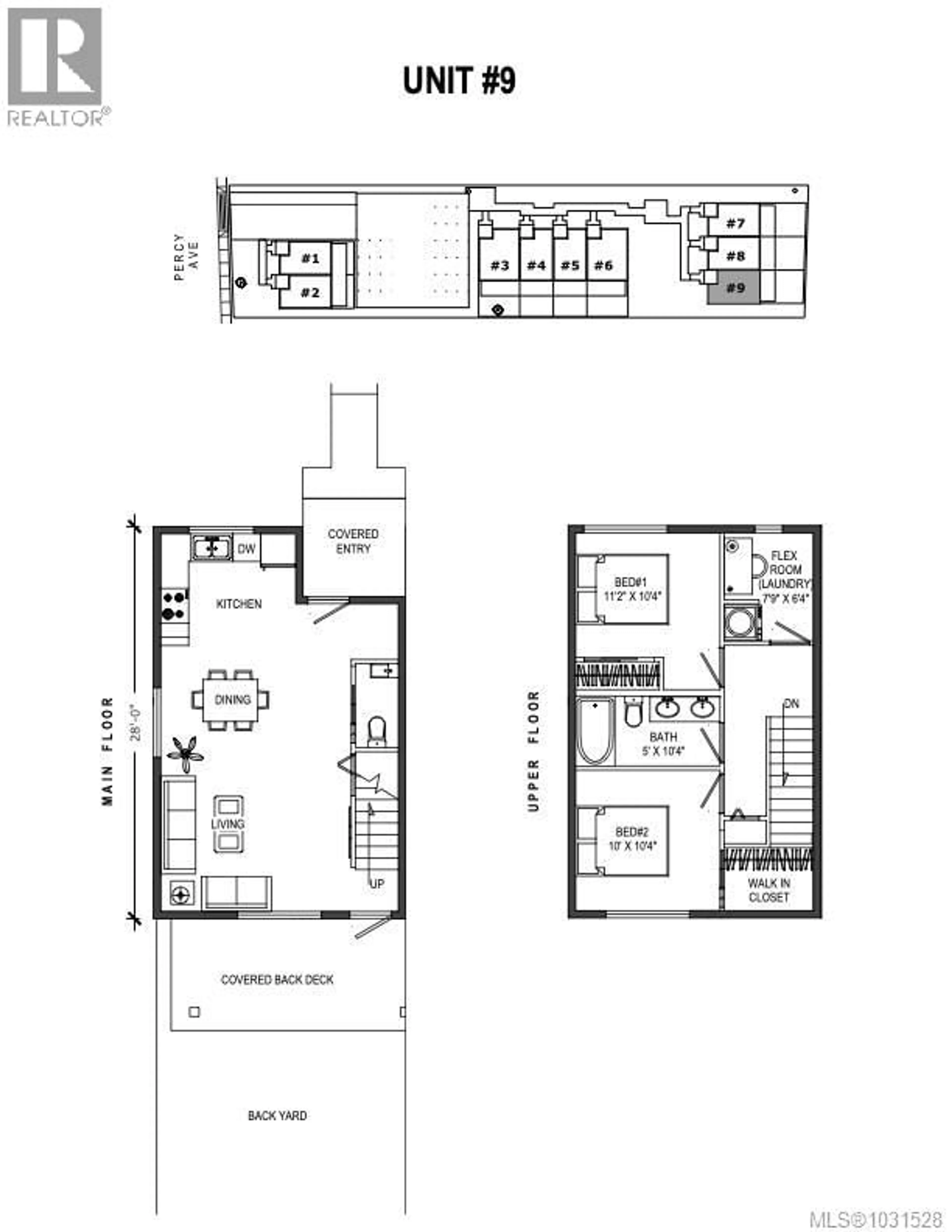 Floor plan for 9 - 1590 PIERCY AVENUE, Courtenay British Columbia V9N3E9