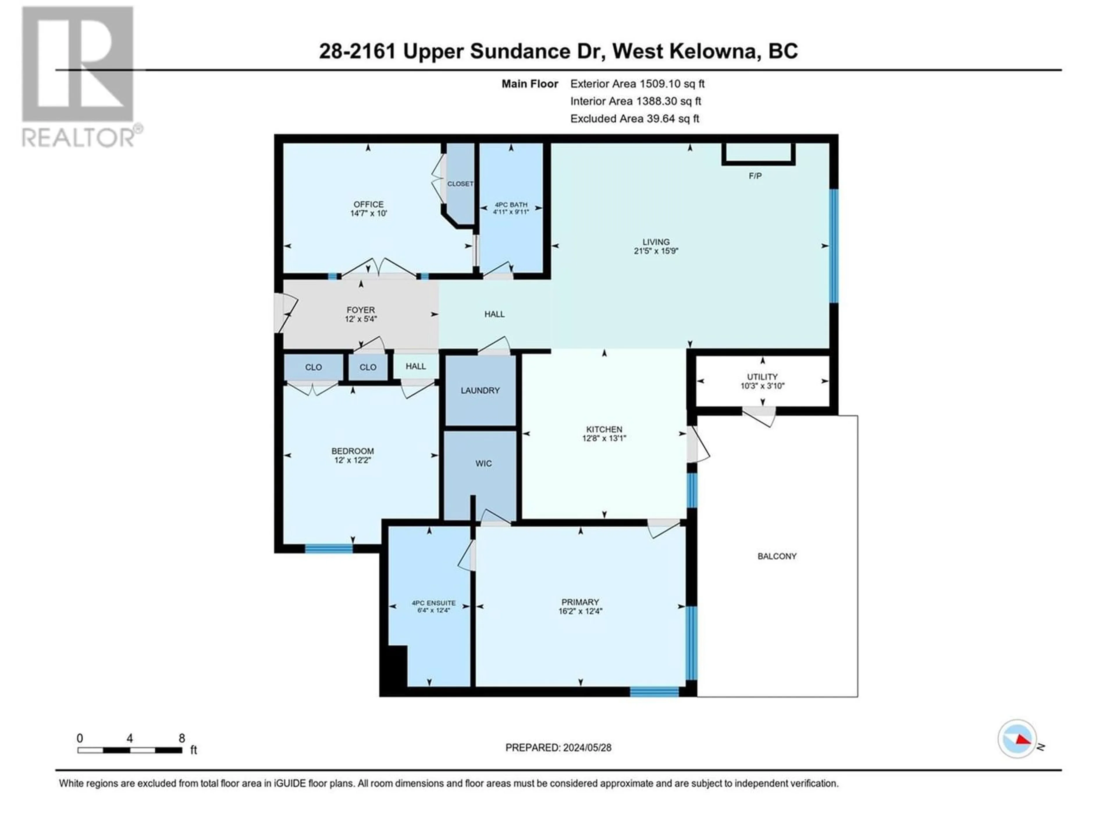 Floor plan for 2161 Upper Sundance Drive Unit# 28, West Kelowna British Columbia V4T3M9