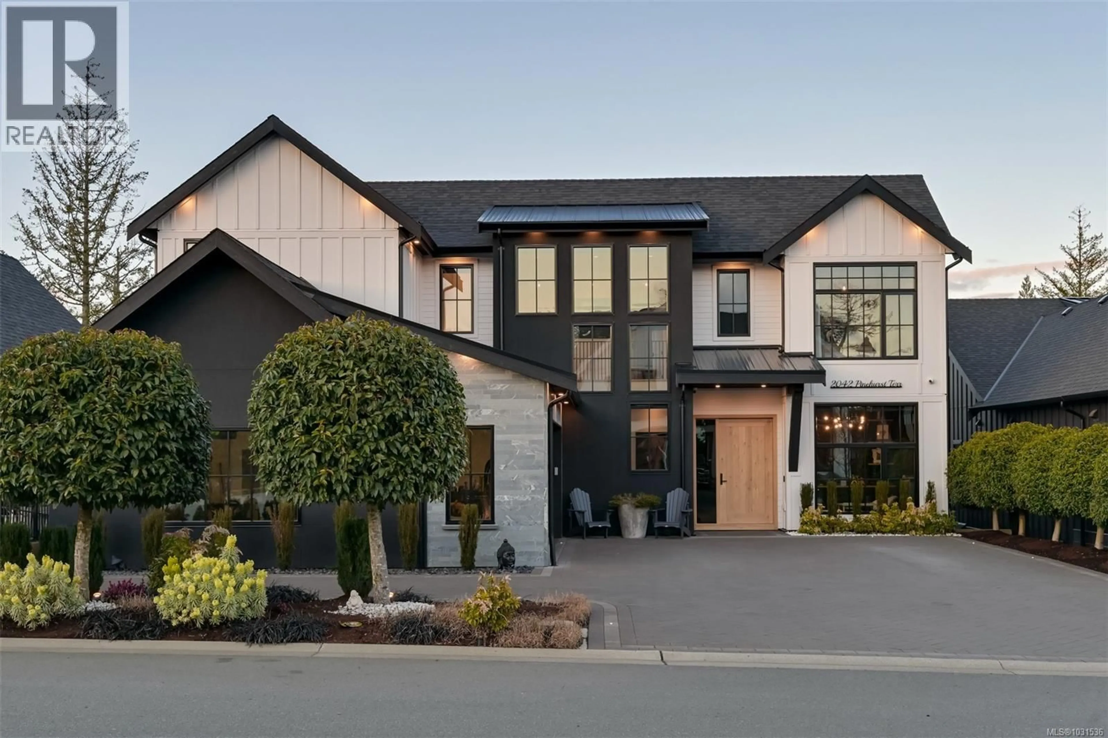 Home with brick exterior material, street for 2042 PINEHURST TERRACE, Langford British Columbia V9B3S3