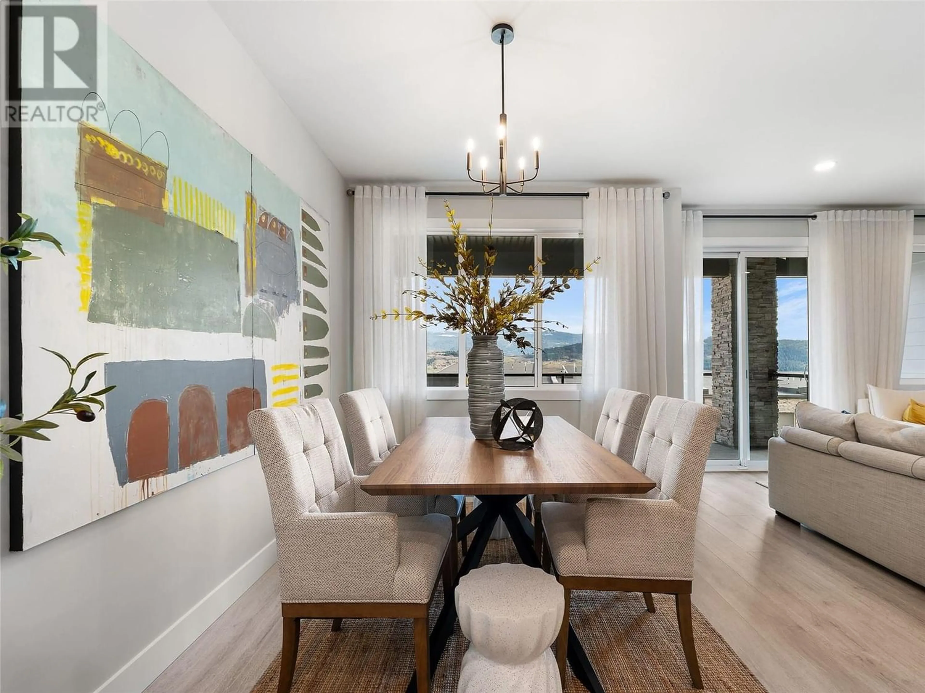 Dining room for 7735 Okanagan Hills Boulevard Unit# 41 L, Vernon British Columbia V1H0A7