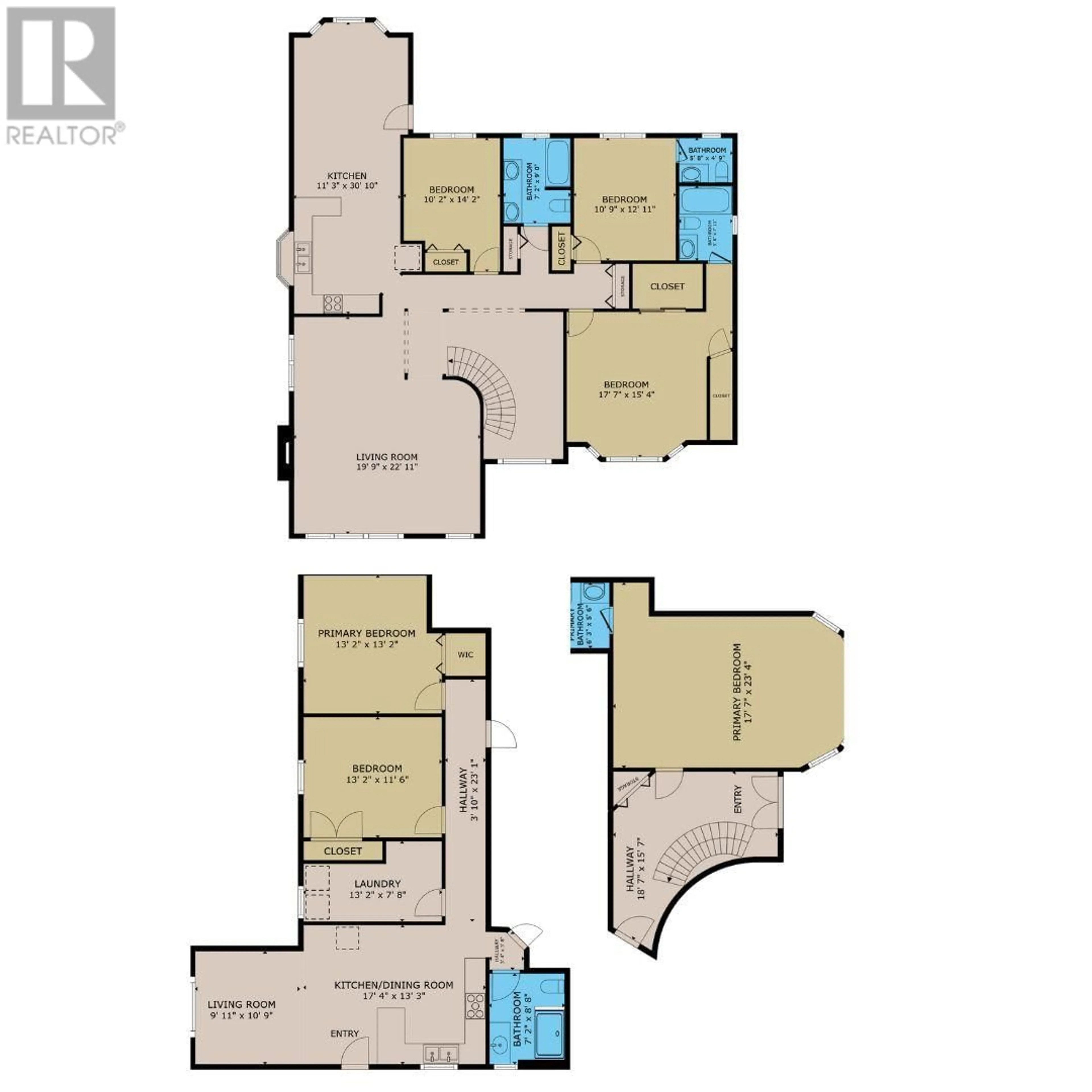 Floor plan for 3838 15 Avenue, Vernon British Columbia V1T8H4