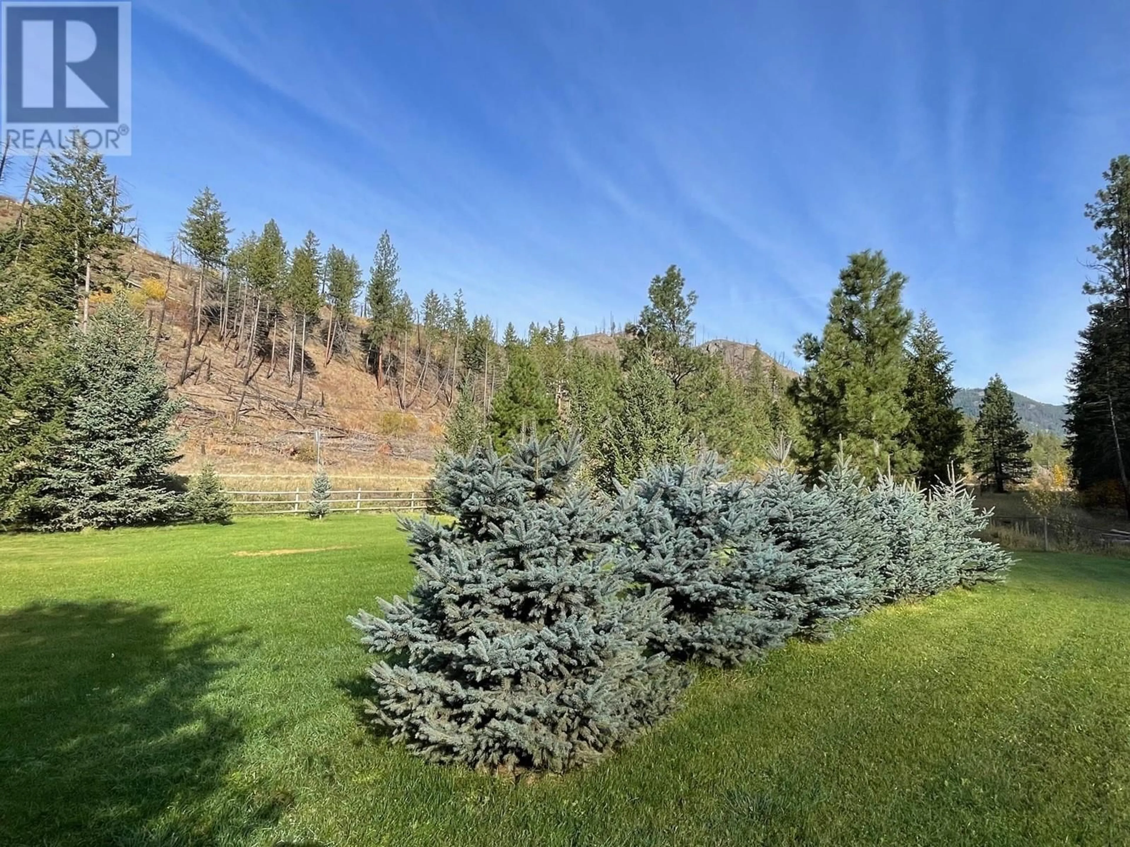 A pic from outside/outdoor area/front of a property/back of a property/a pic from drone, forest/trees view for 2910 CHRISTIAN VALLEY ROAD, Westbridge British Columbia V0H1Y0