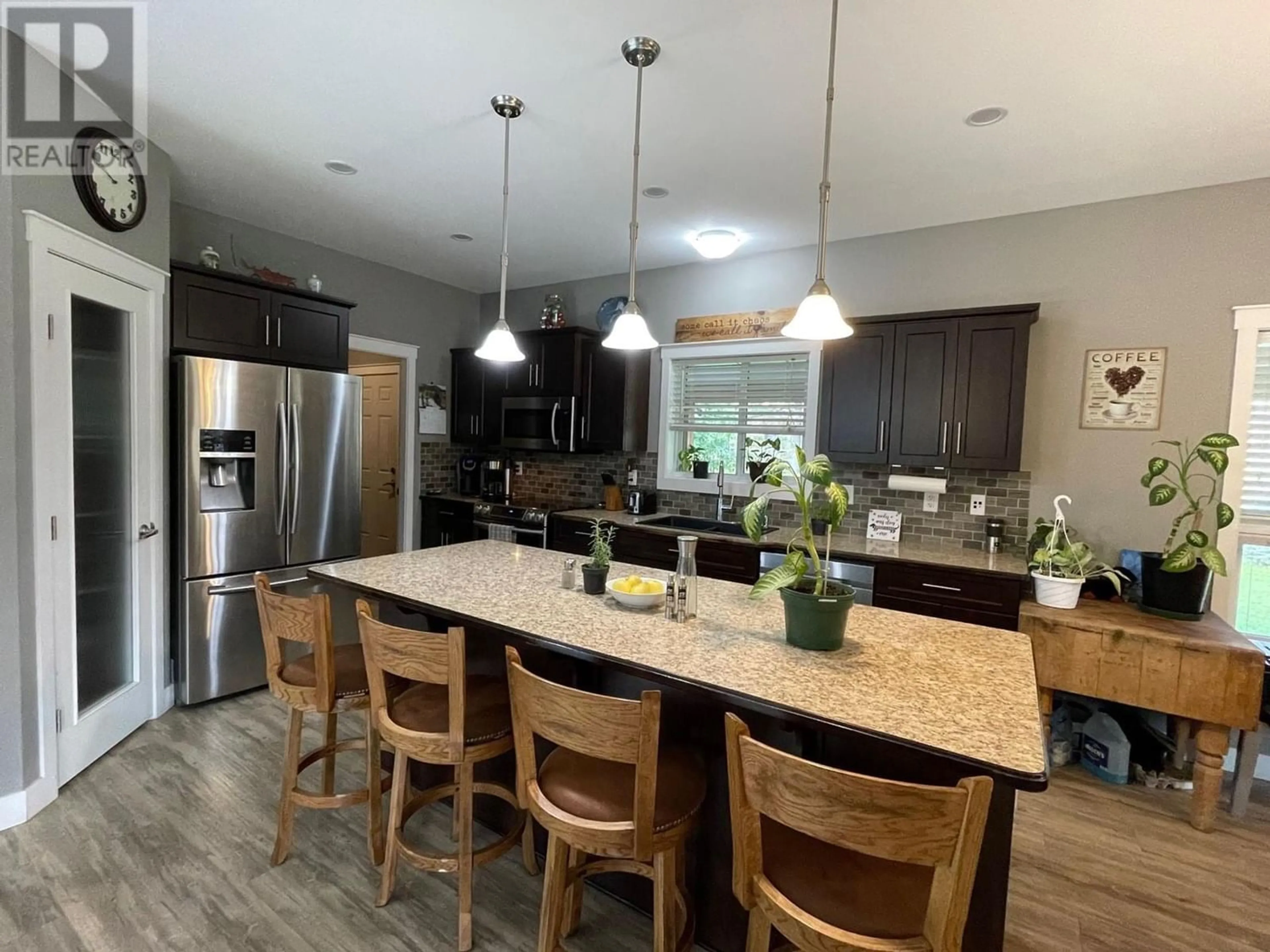 Open concept kitchen for 2910 CHRISTIAN VALLEY Road, Westbridge British Columbia V0H1Y0