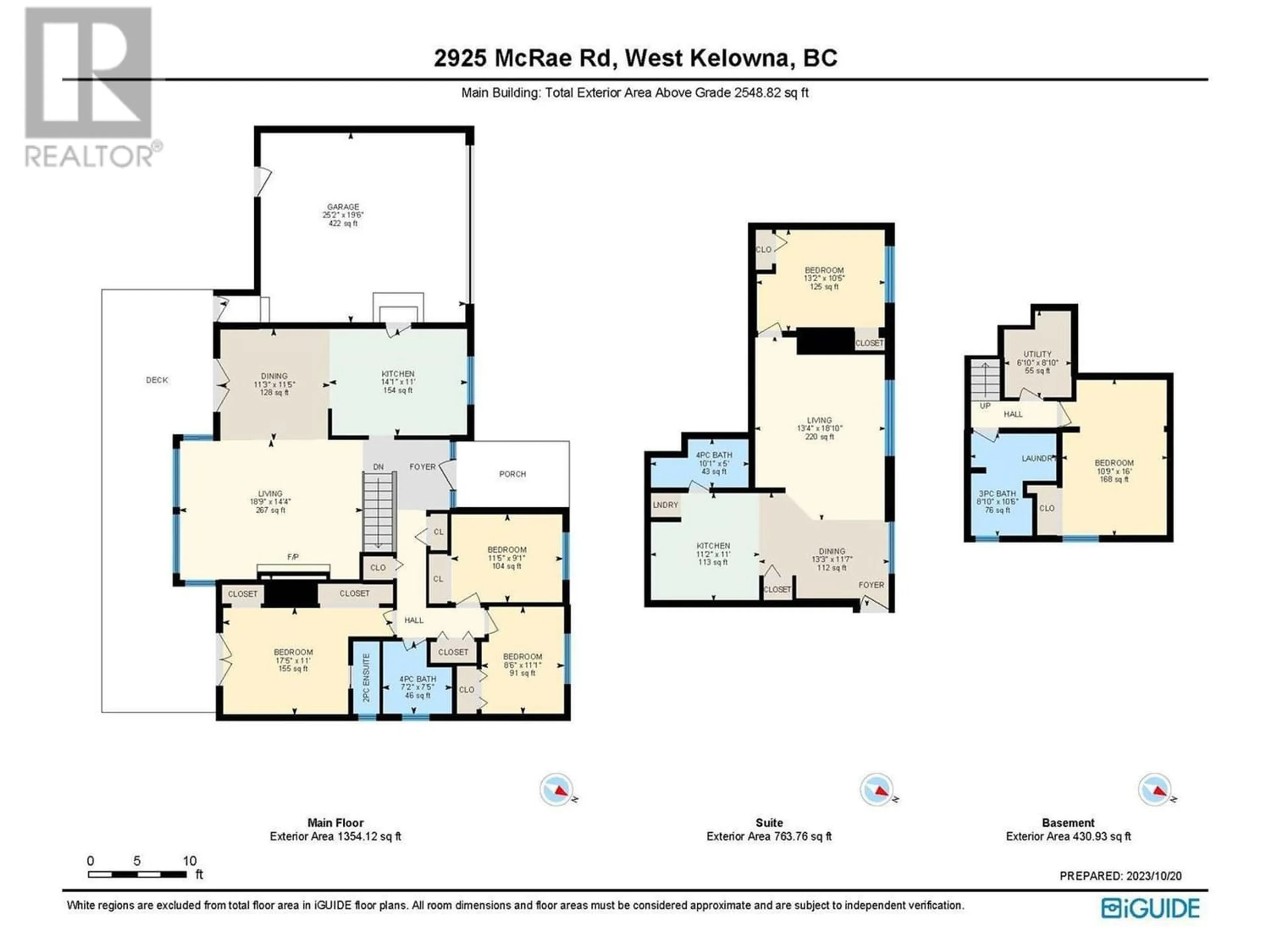 Floor plan for 2925 McRae Road, West Kelowna British Columbia V4T1G6