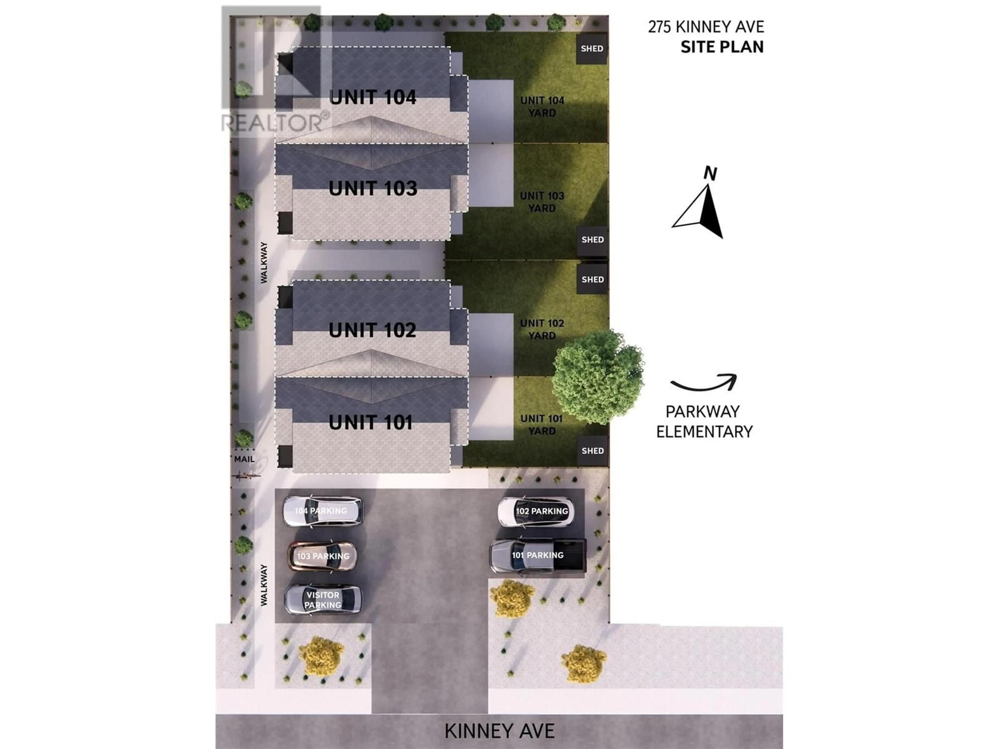 Floor plan for 275 Kinney Avenue Unit# 103, Penticton British Columbia V2A3P3