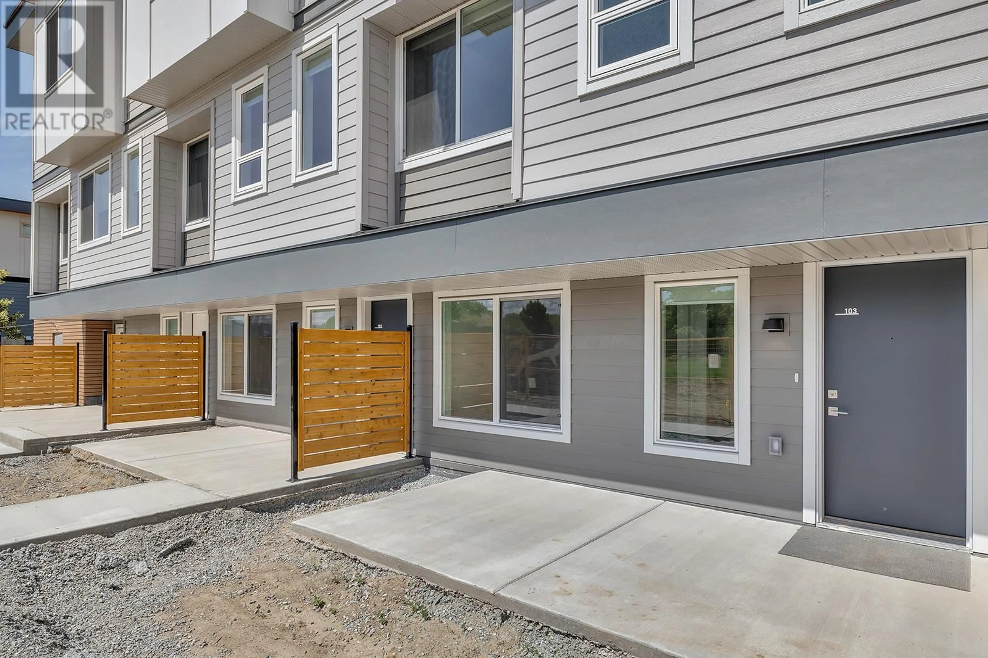 A pic from exterior of the house or condo, the front or back of building for 3642 Mission Springs Drive Unit# 103C, Kelowna British Columbia V1W0E1