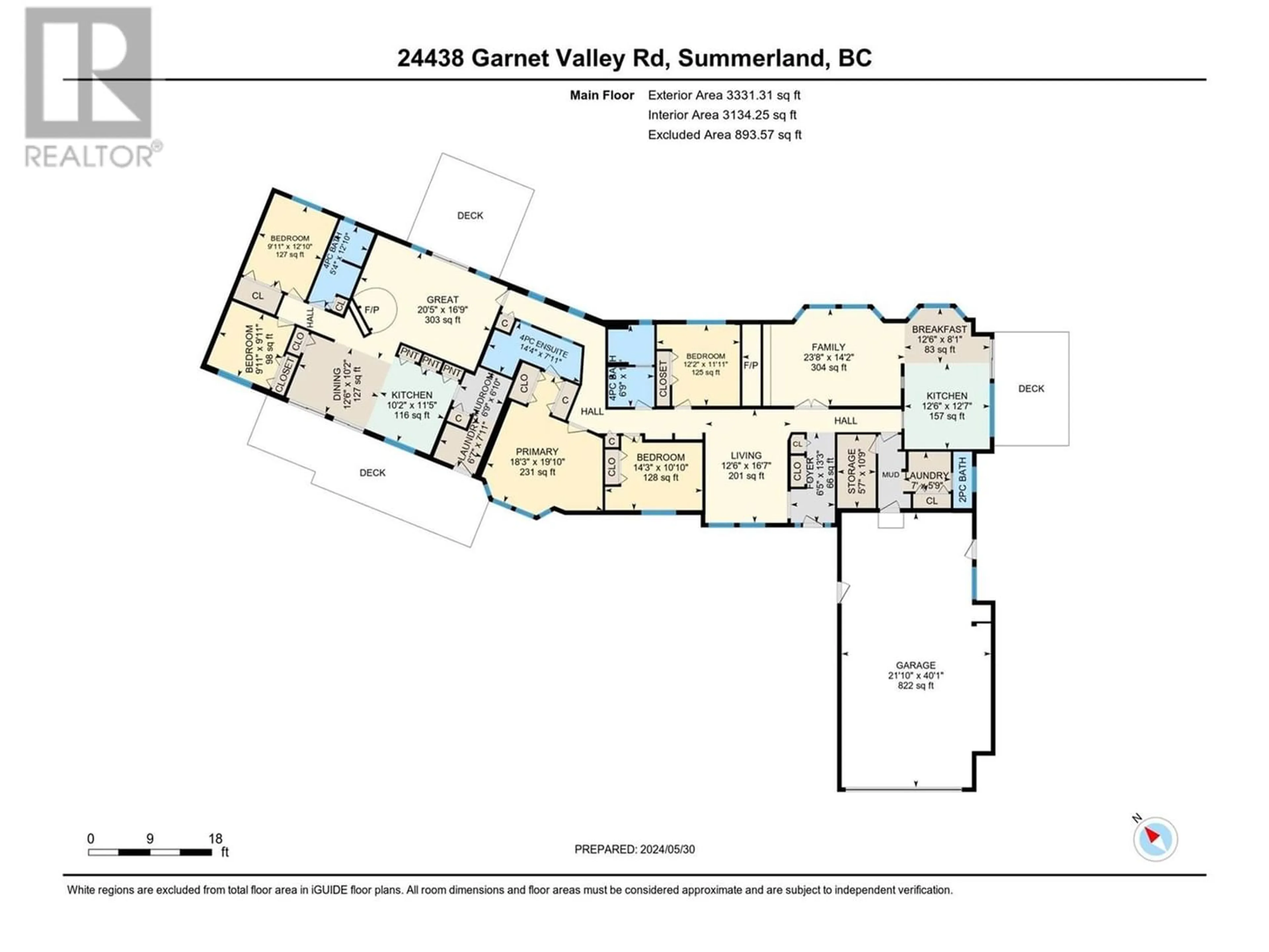 Floor plan for 24438 GARNET VALLEY Road, Summerland British Columbia V0H1Z3